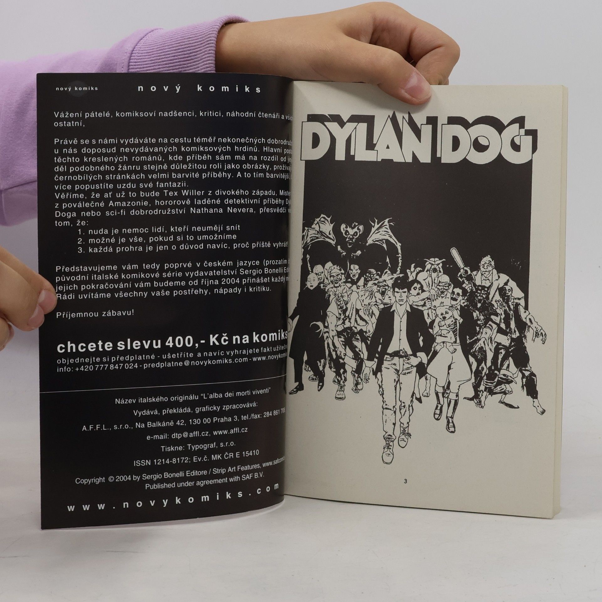 Tiziano Sclavi Dylan Dog 1. Probuzení nemrtvých