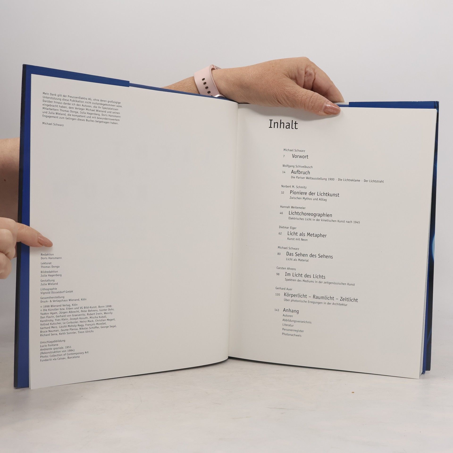 Michael Schwarz-Eywill Licht und Raum: Elektrisches Licht in der Kunst des 20. Jahrhunderts