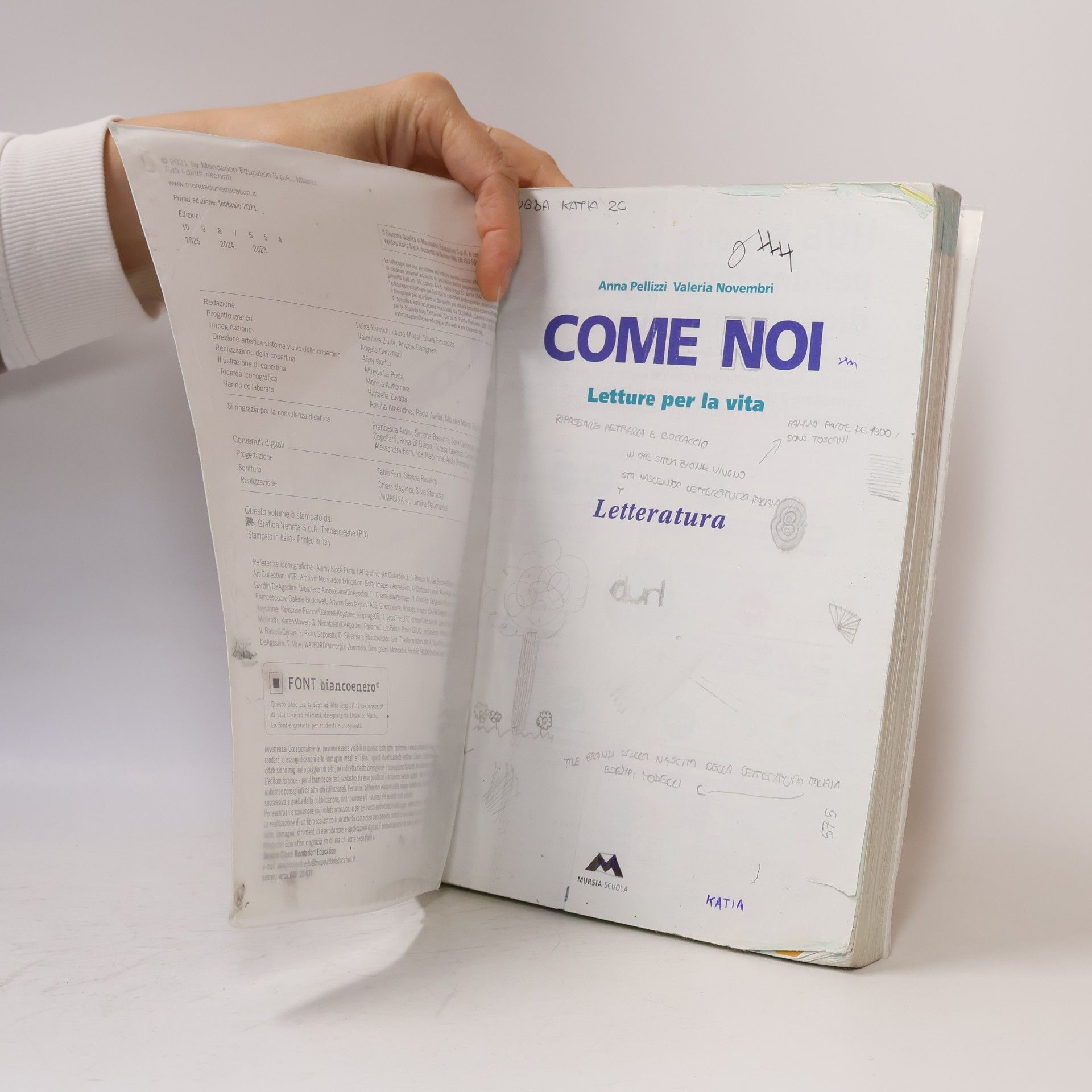 Collectif d'auteurs Come noi. Letture per la vita. Letteratura