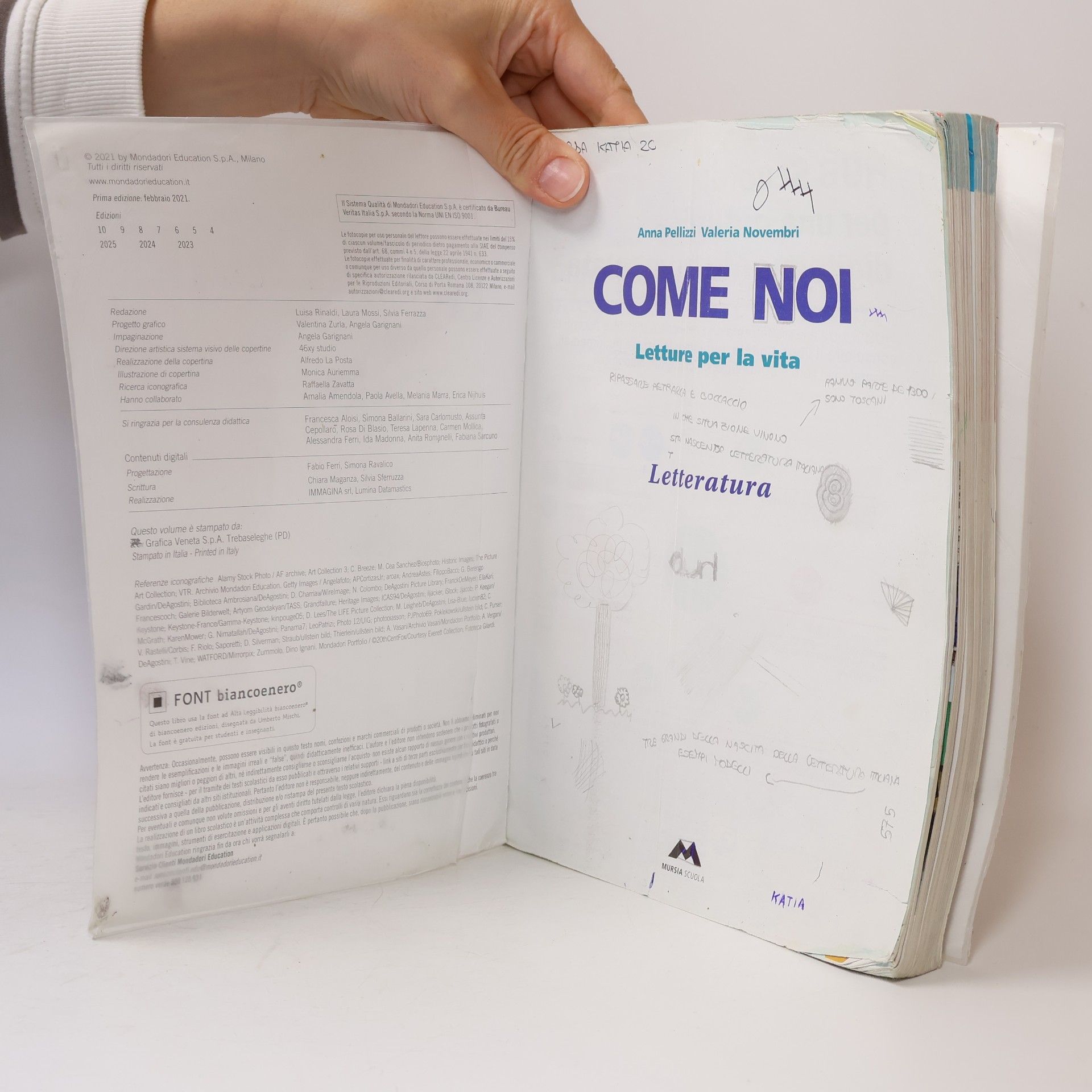 Collectif d'auteurs Come noi. Letture per la vita. Letteratura