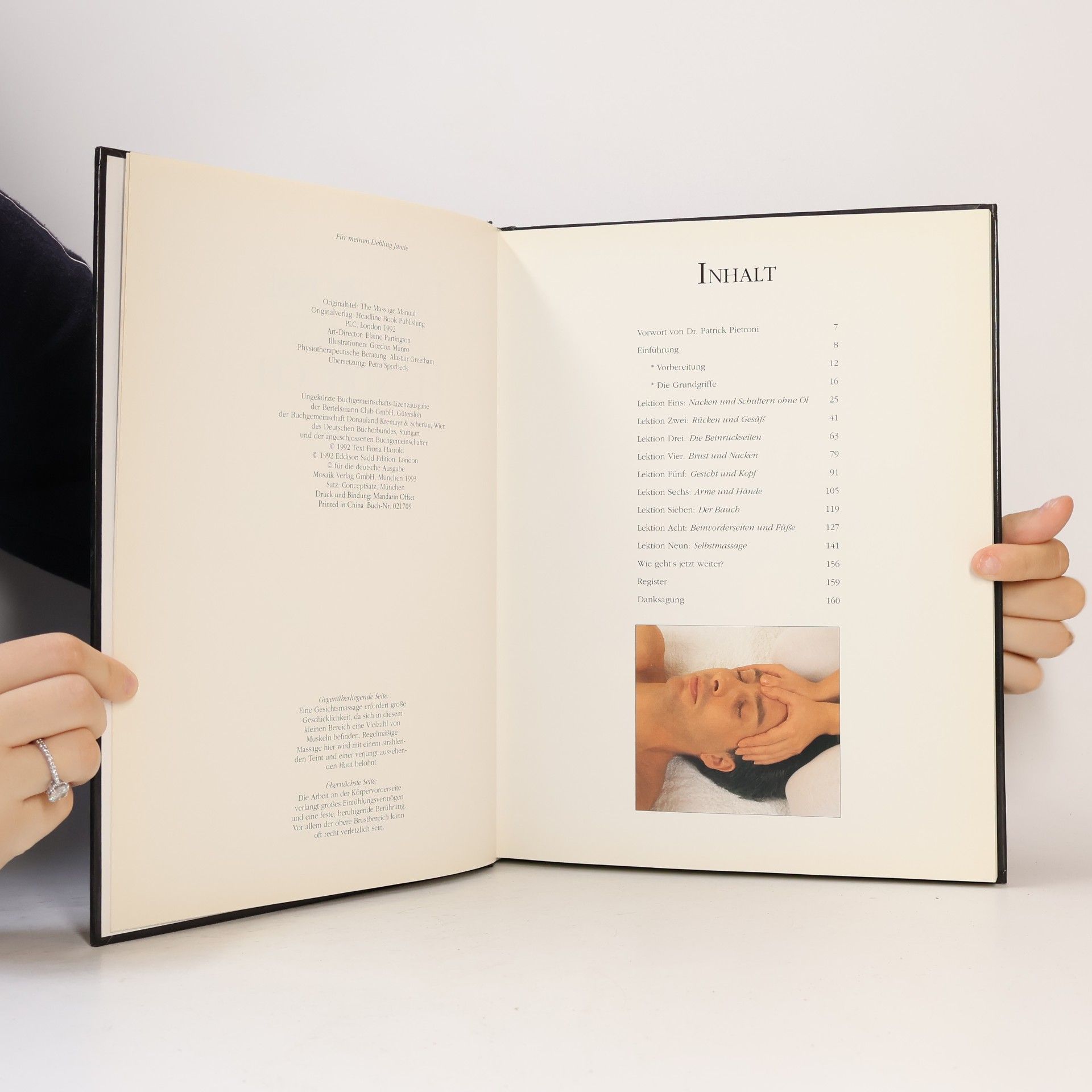 Fiona Harrold Das grosse Massage Handbuch