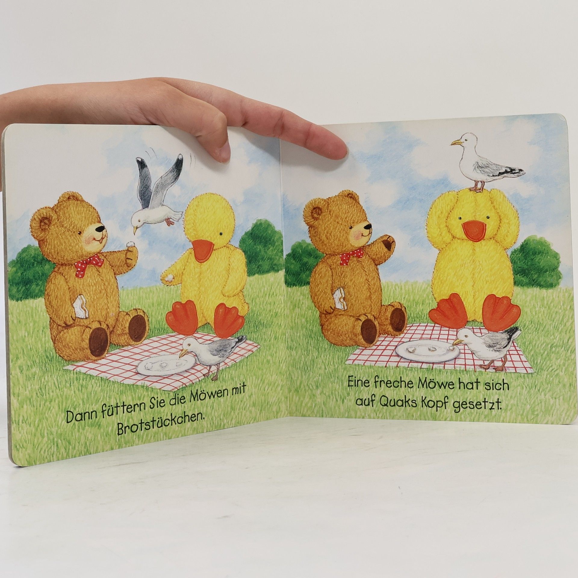 Linda Worrall Bärchens Ausflug, m. Plüschbär: Teddy und Quak