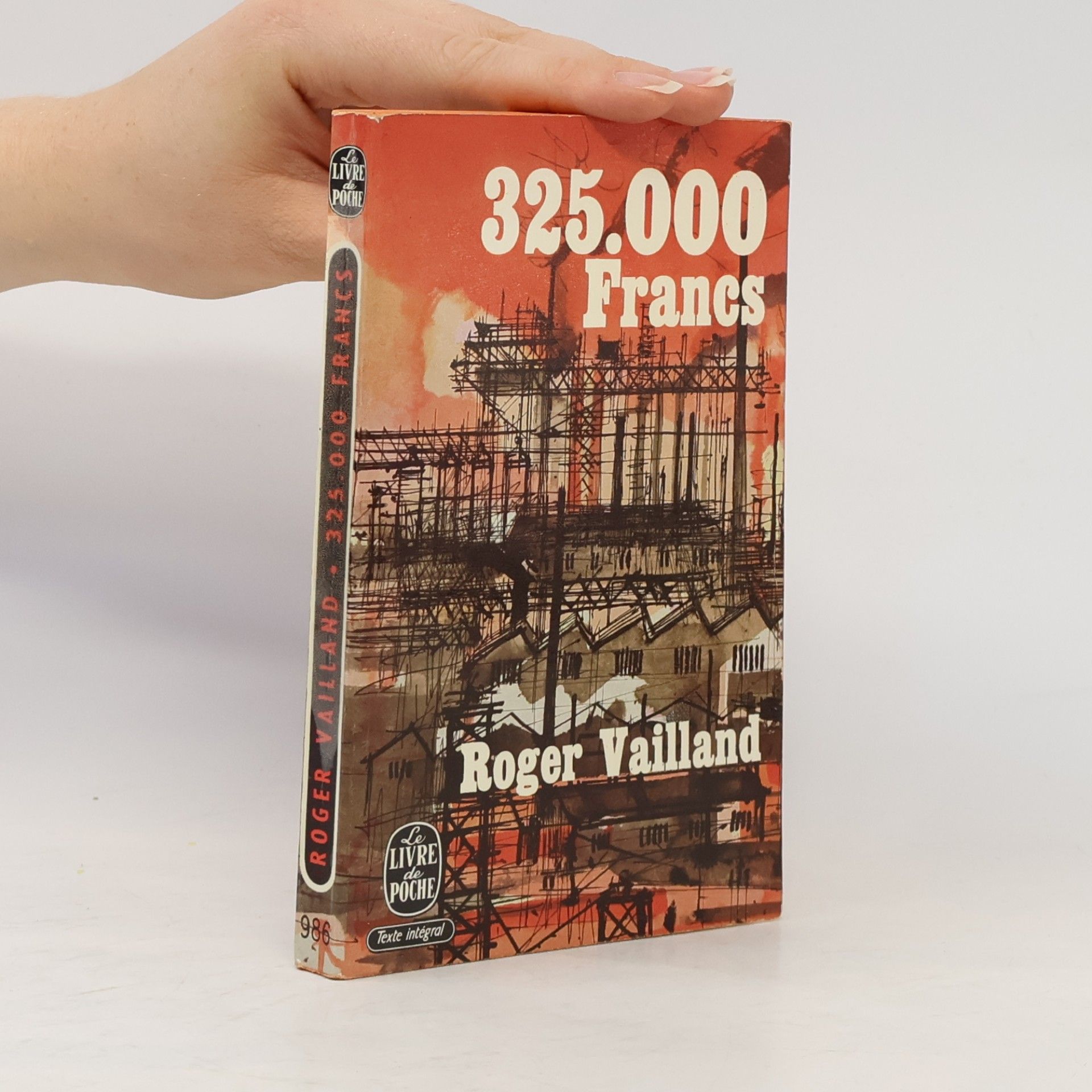 Roger Vailland 325.000 francs