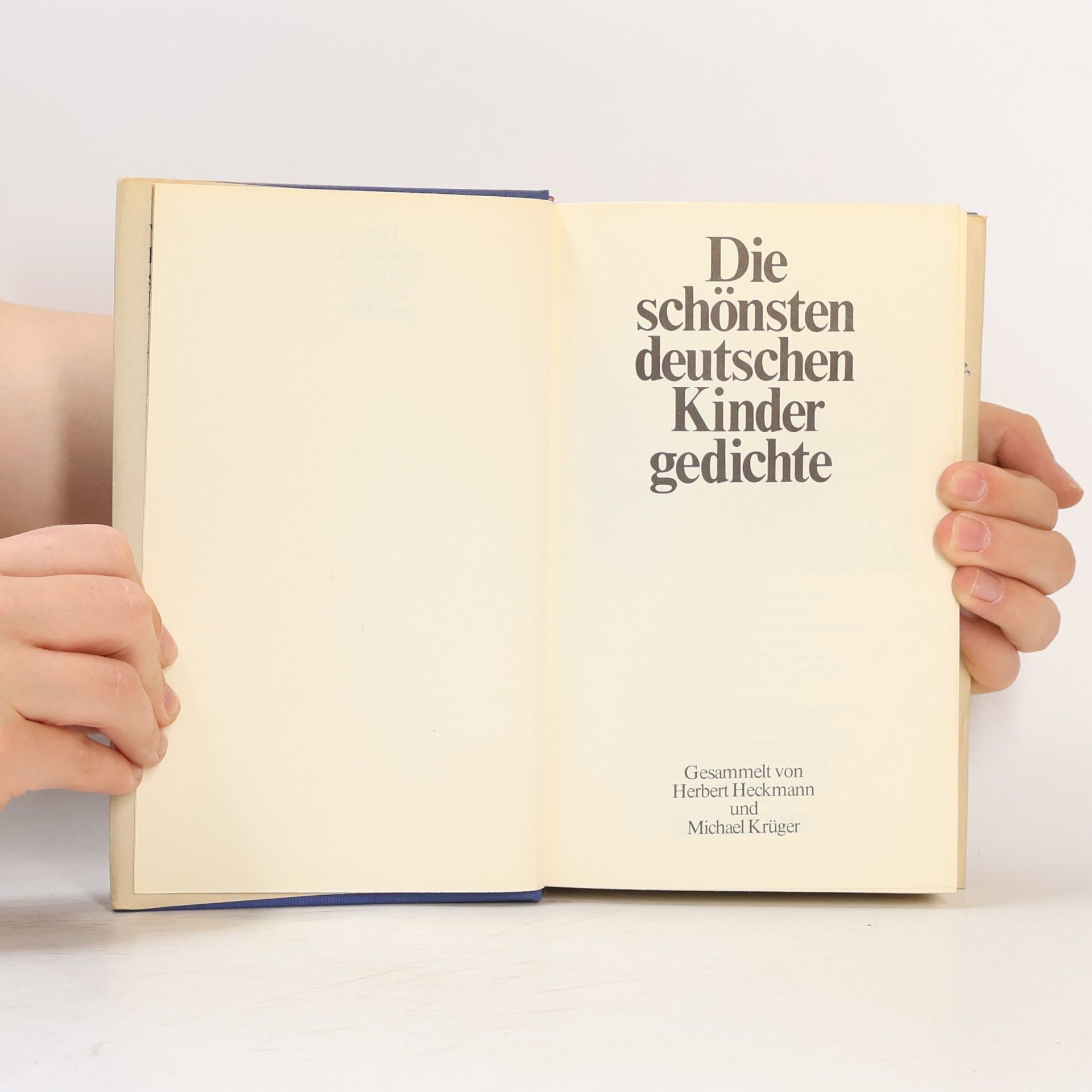 Herbert Heckmann Die schönsten deutschen Kindergedichte