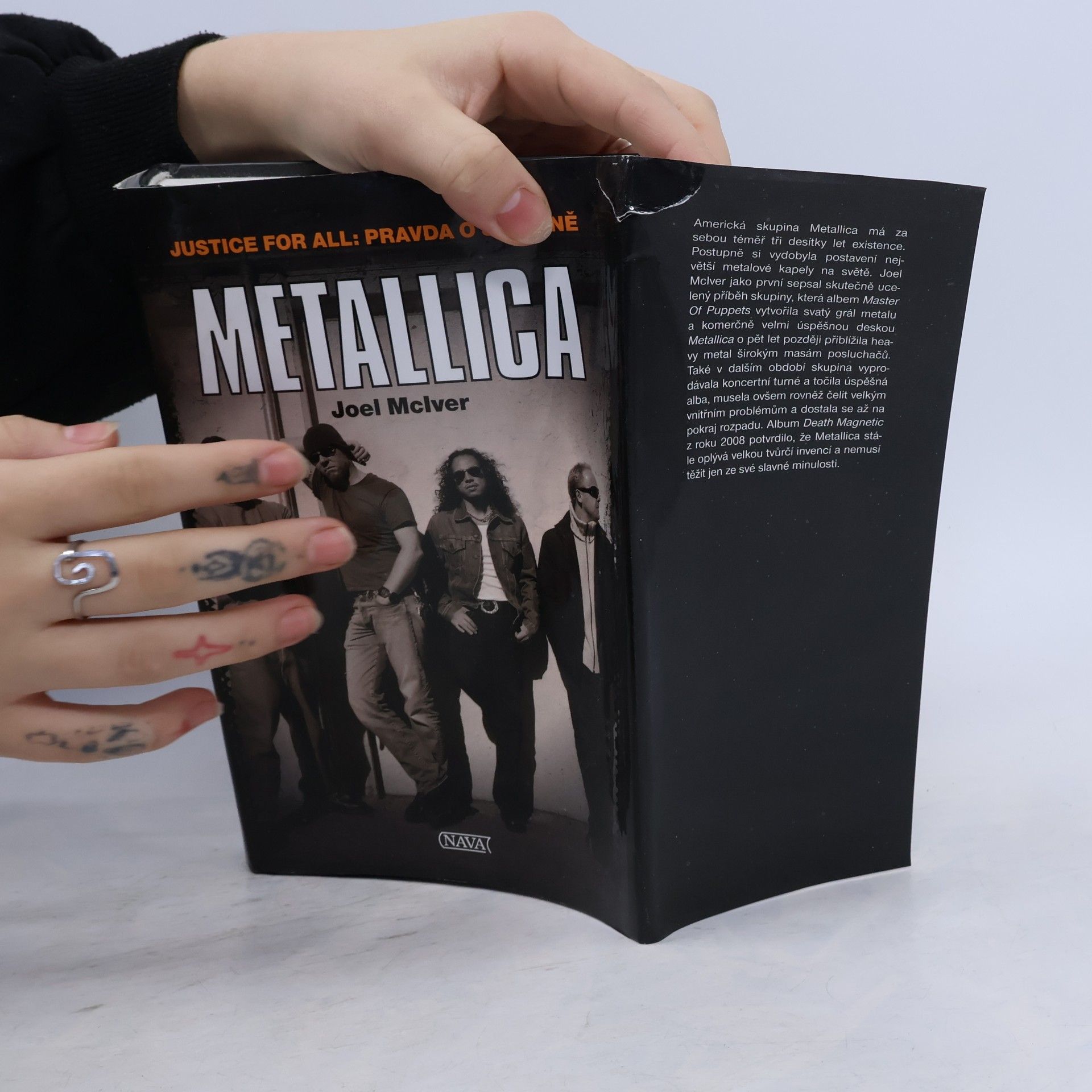 Joel McIver Metallica: Justice for all: pravda o skupině