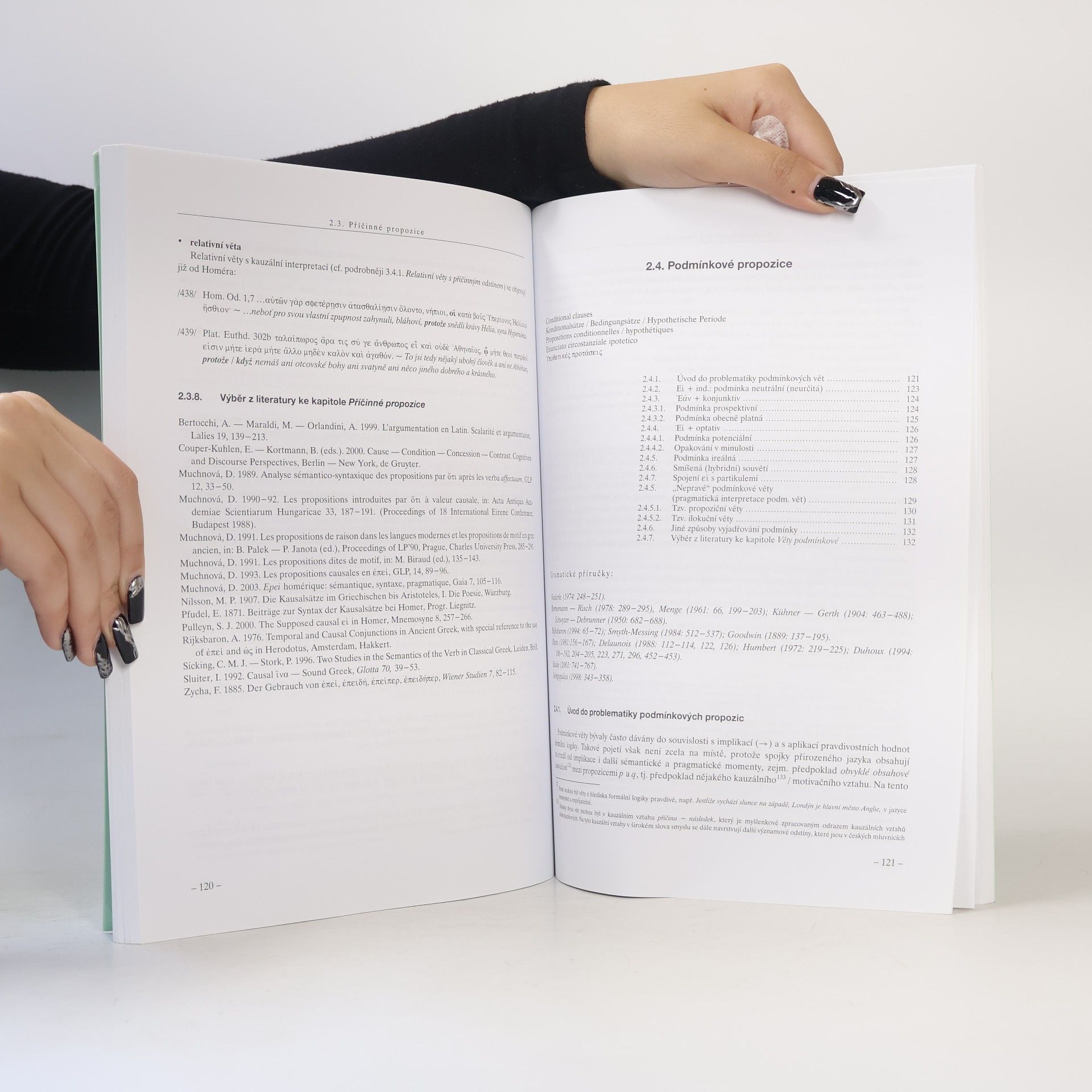 Dagmar Muchnová Syntax klasické řečtiny I. Vedlejší věty