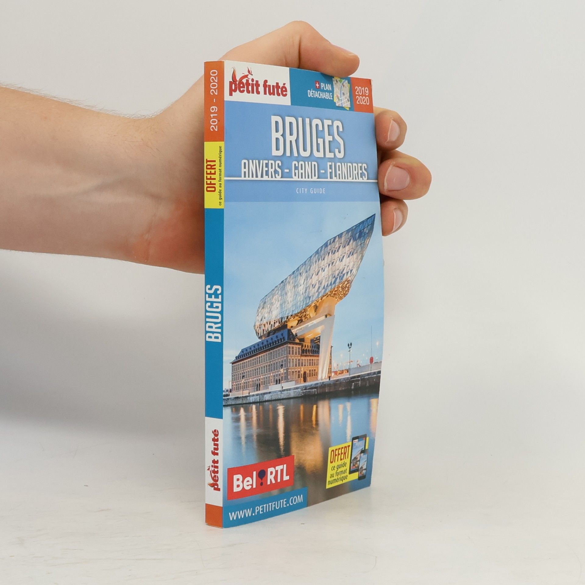 Collectif d'auteurs Bruges Anvers - Gand - Flandres 2019 Petit Futé + offre num + plan