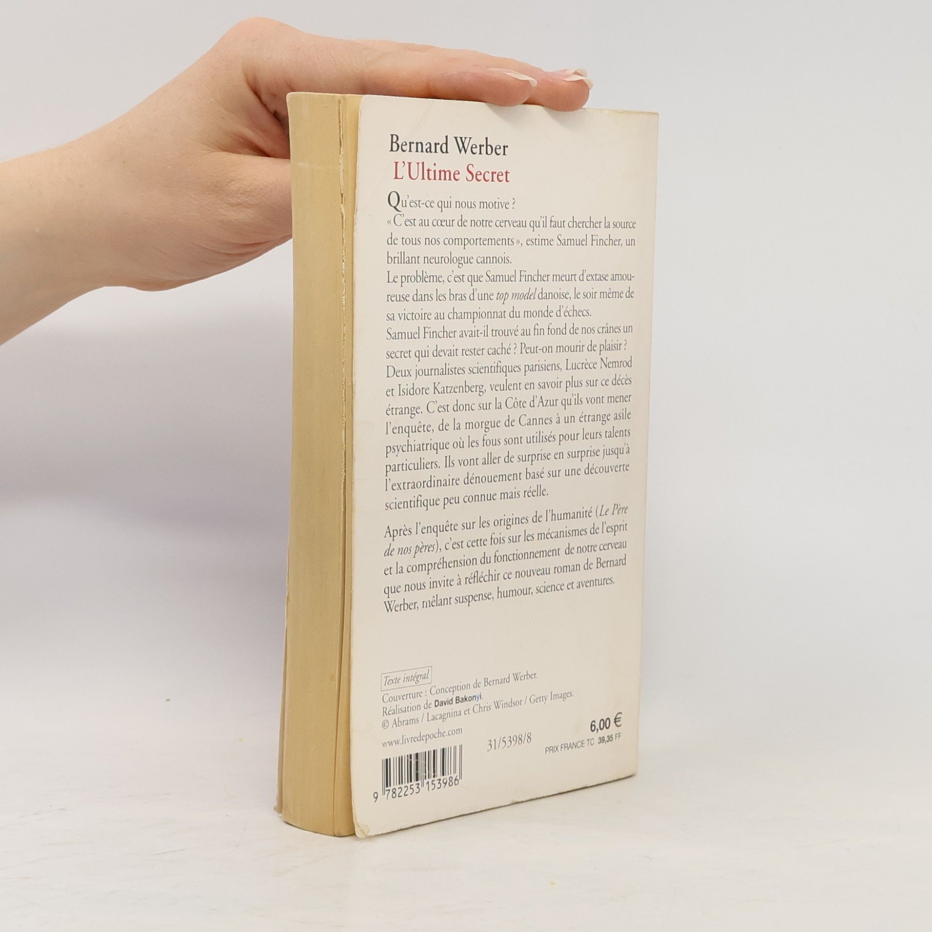 Bernard Werber Le Livre de Poche: L'ultime secret