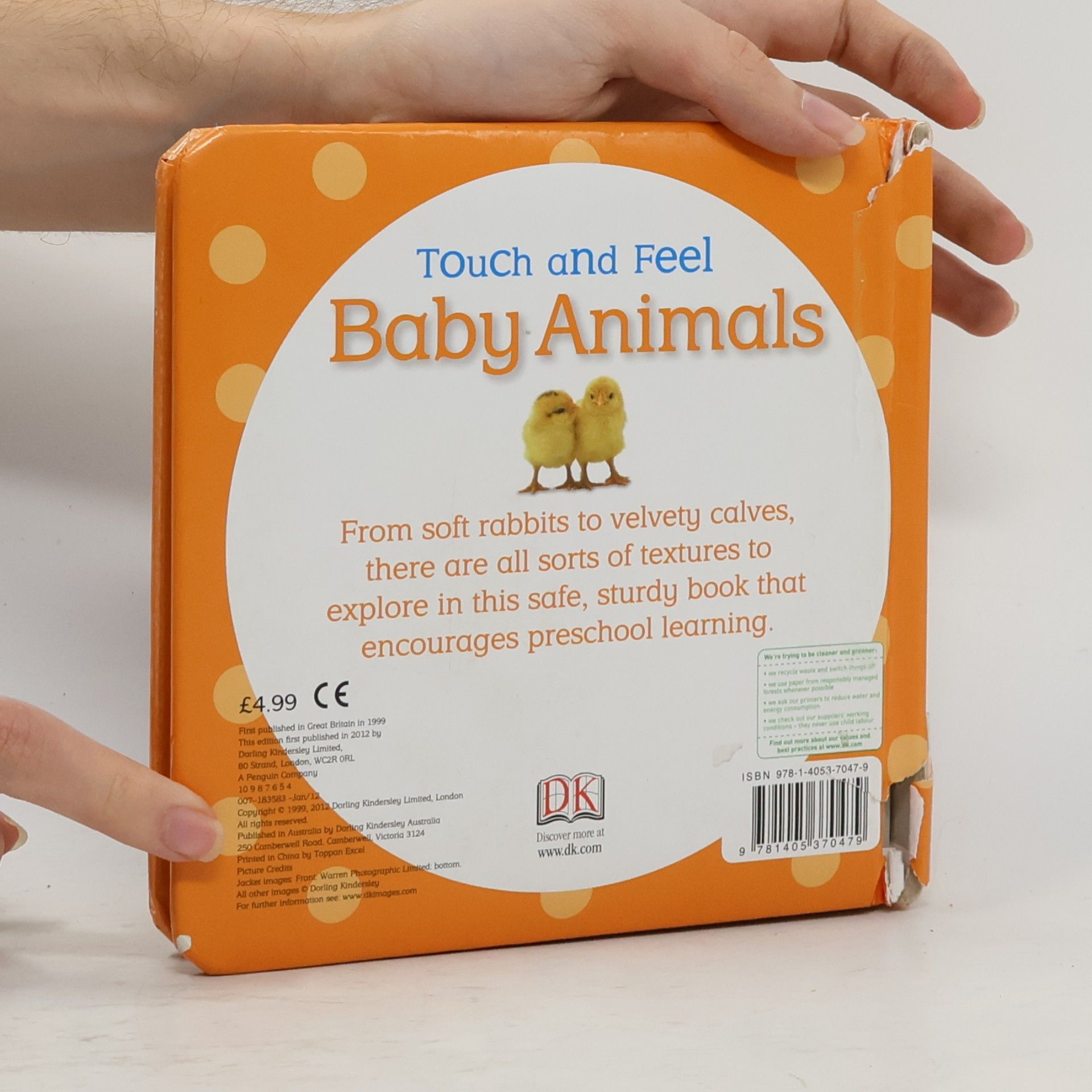 Touch and Feel: Baby Animals