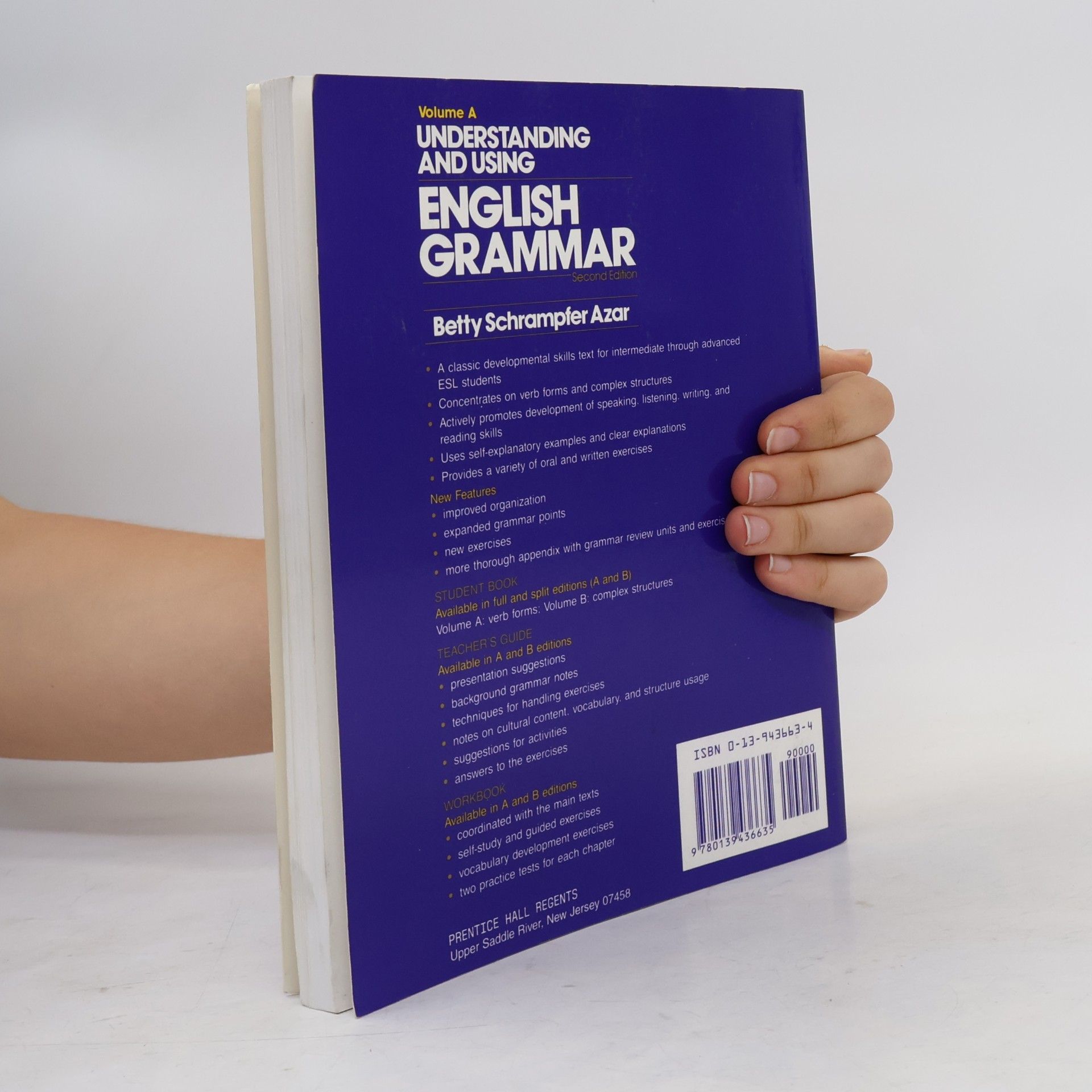 Betty Schrampfer Azar Understanding & Using English Grammar