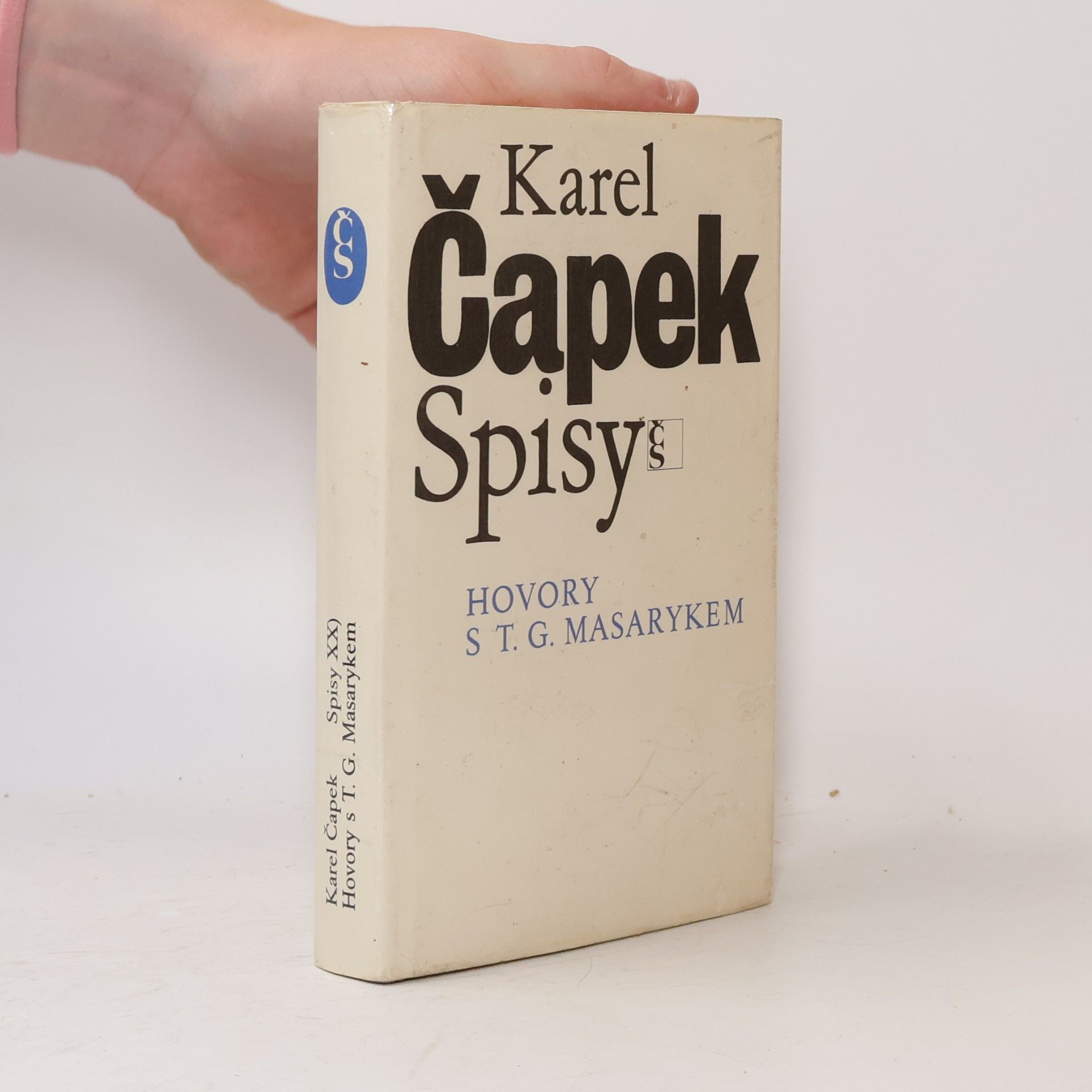 Karel Čapek Hovory s T. G. Masarykem