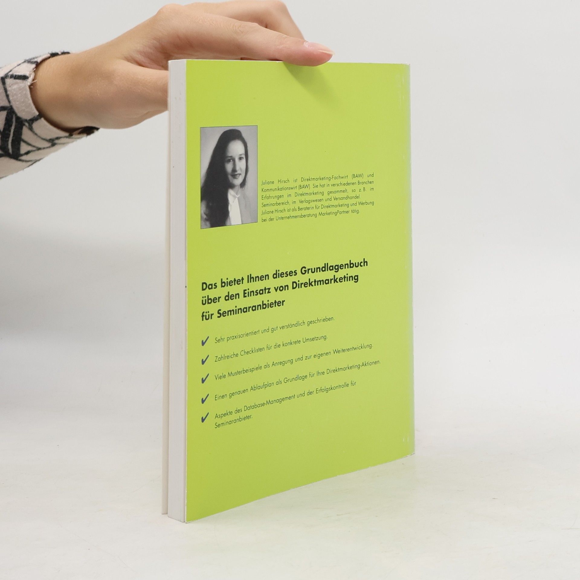 Juliane Hirsch Direktmarketing für Seminaranbieter