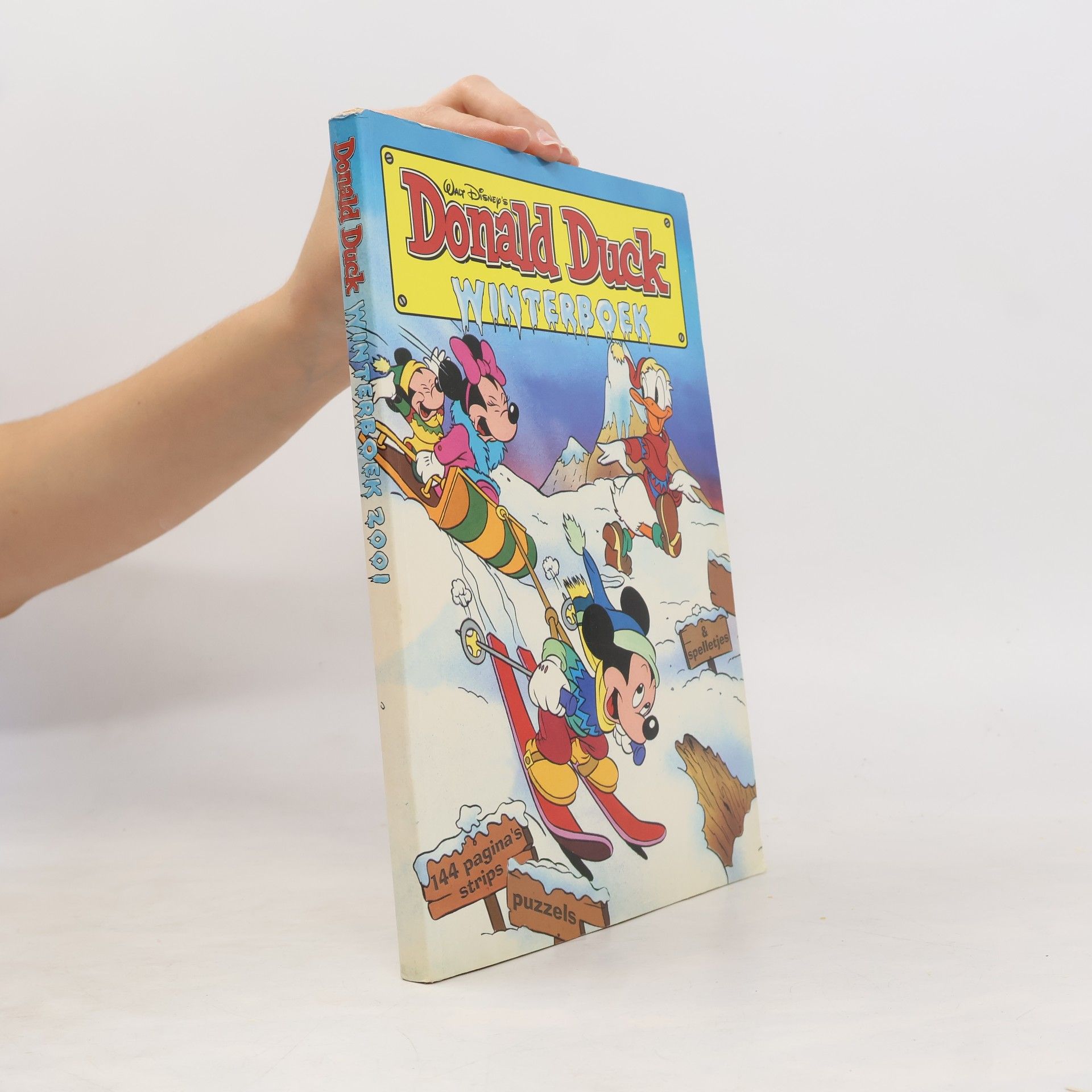 Disney, Walt Donald Duck winterboek 2001: 144 pagina's verhalen, strips, puzzels en spelletjes