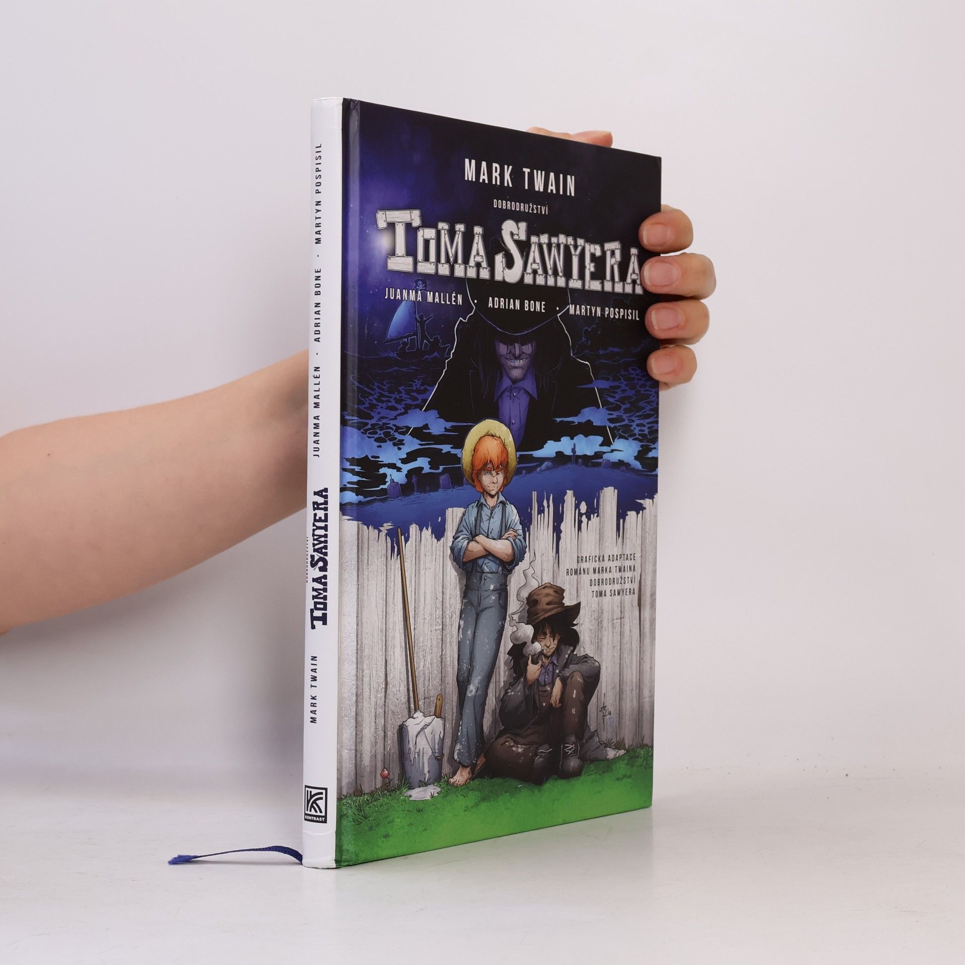 Mark Twain Dobrodružství Toma Sawyera - grafický román