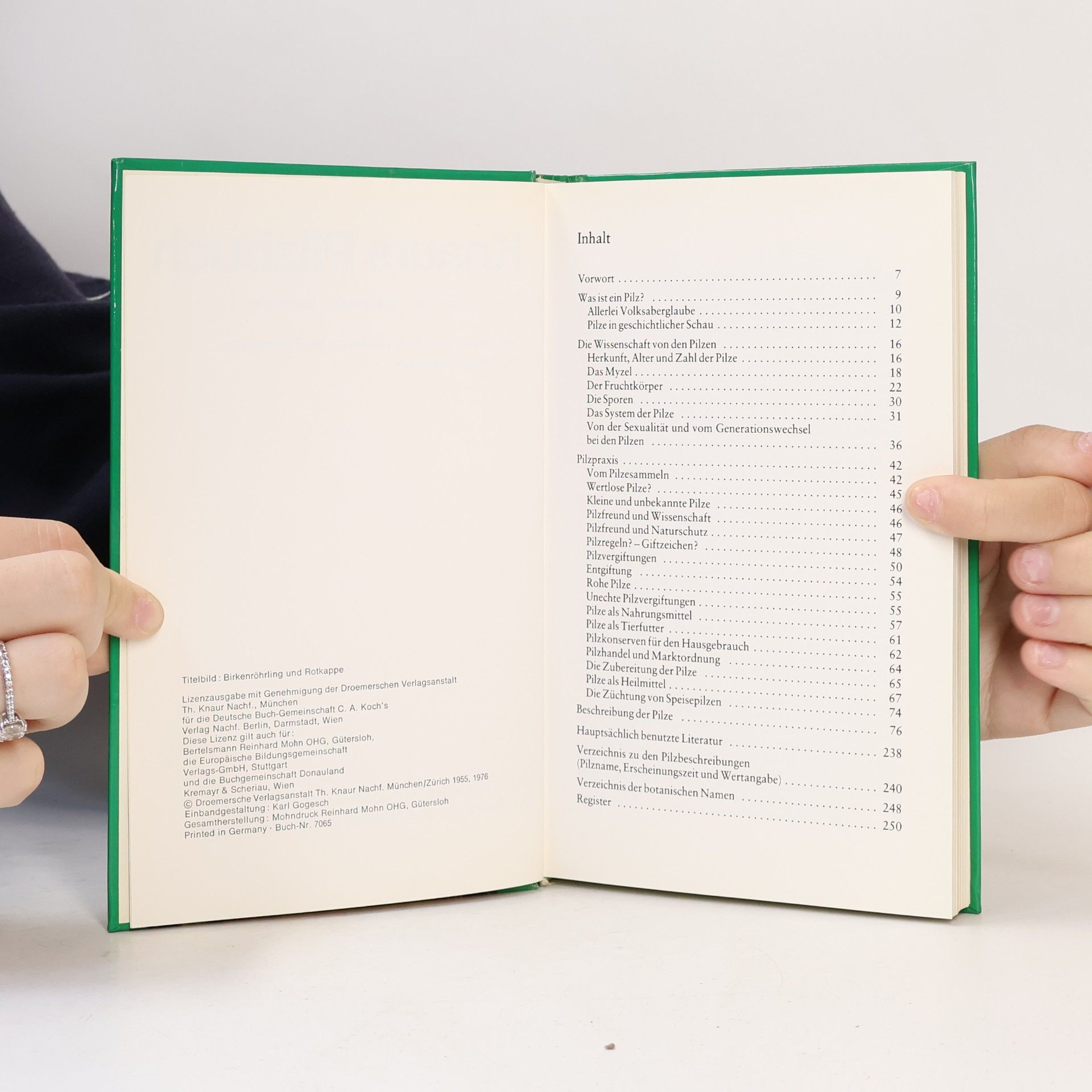 Linus Zeitlmayr Knaurs Pilzbuch