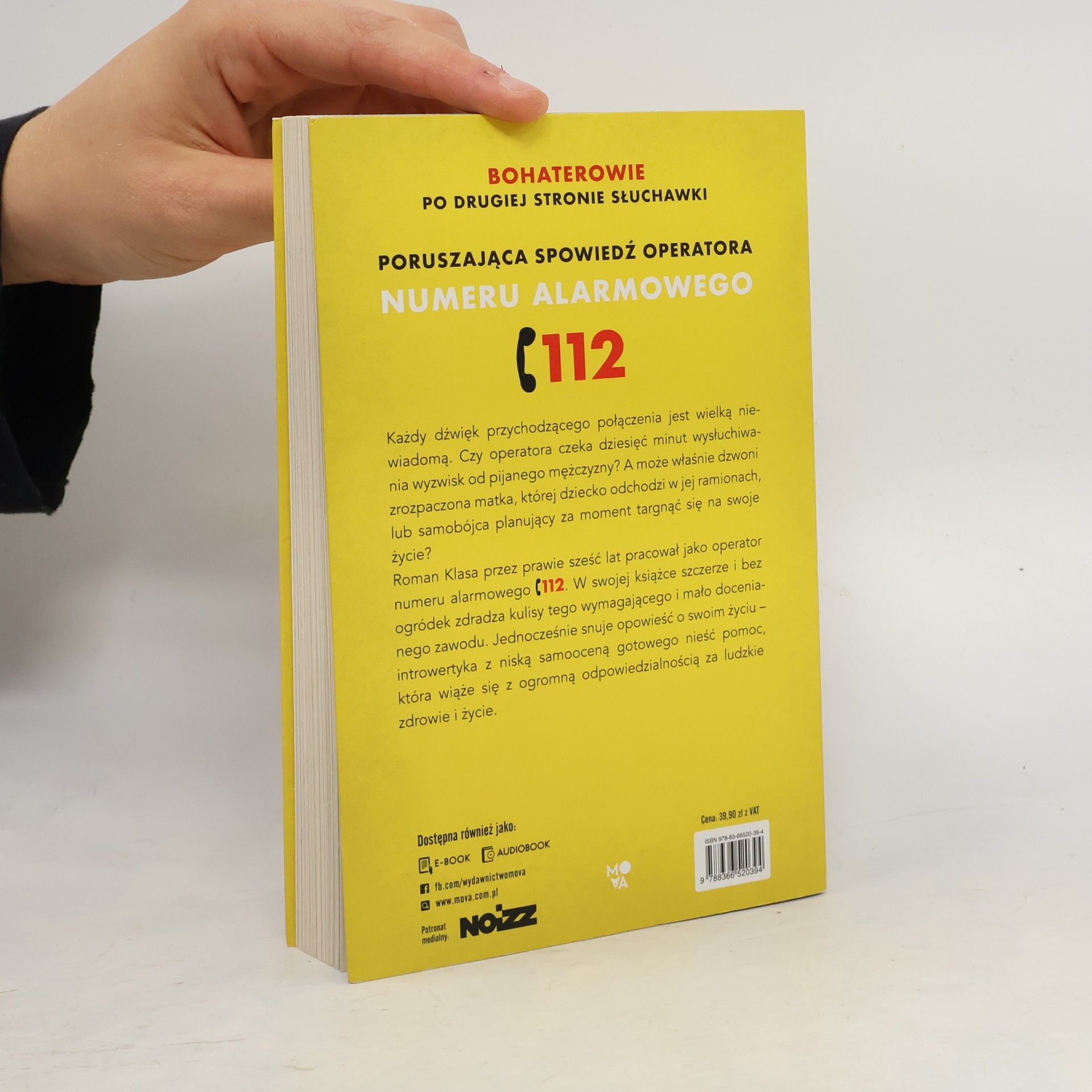 Roman Klasa Operator 112. Relacja z centrum ratowania życia
