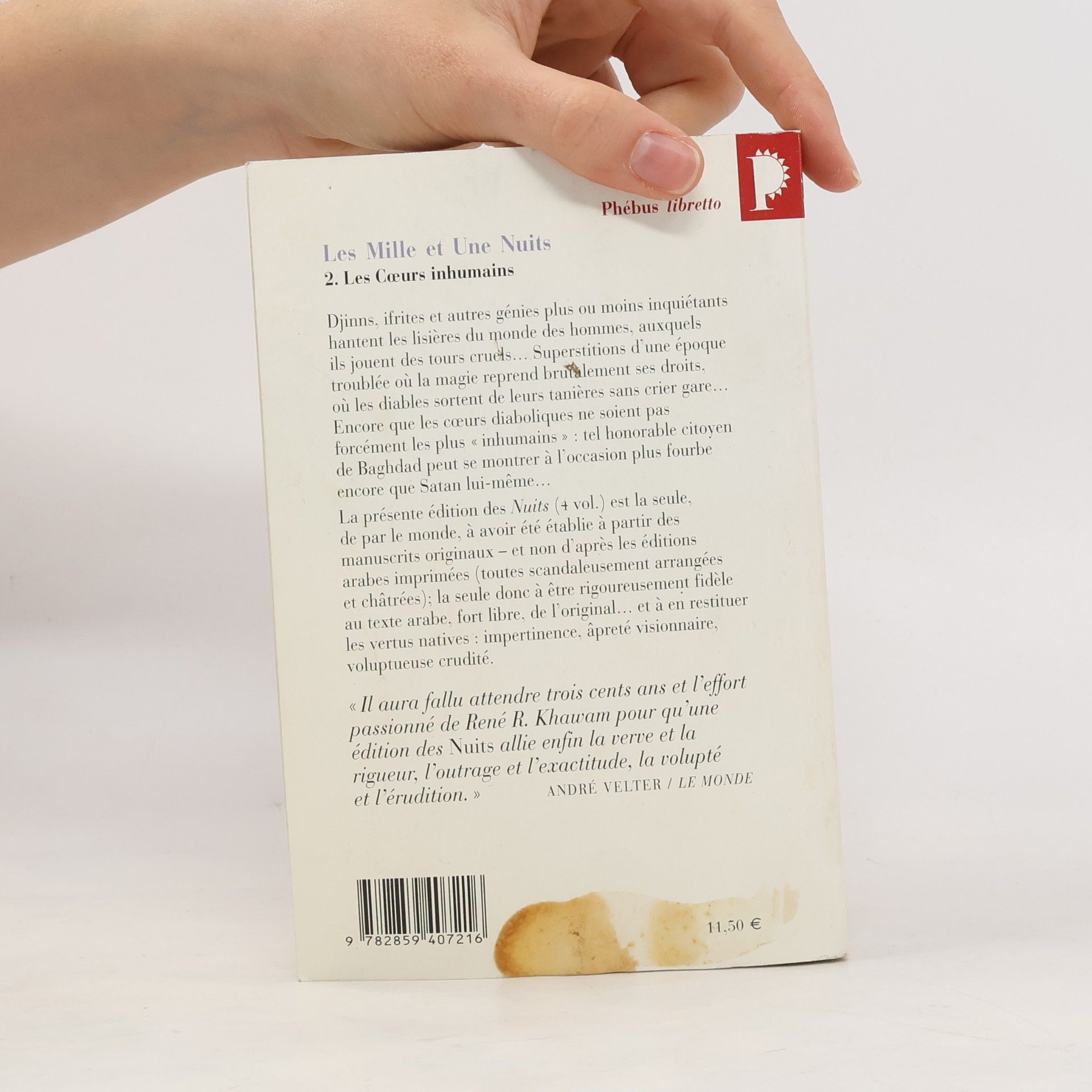 René R. Khawam Les Mille et Une Nuits, Tome 2