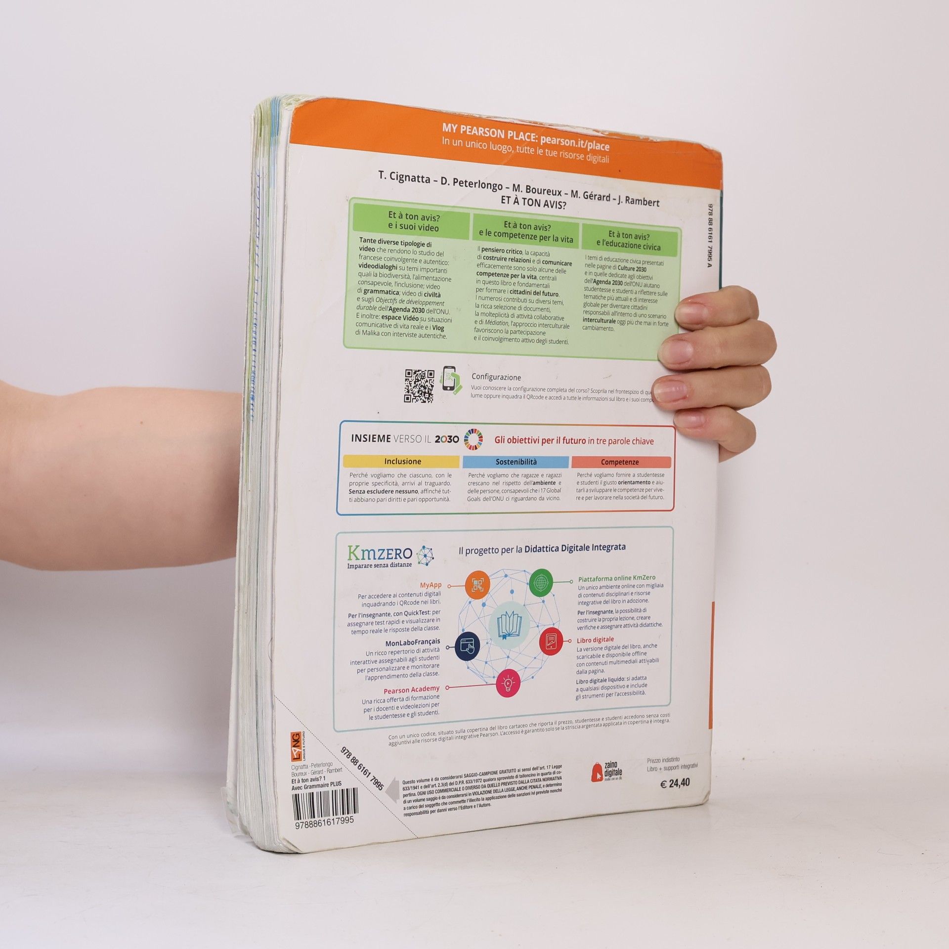 Tiziana Cignatta Lingue e futuro - 1: Et à ton avis? Avec Grammaire plus - Per le Scuole superiori. Con e-book. Con espansione online