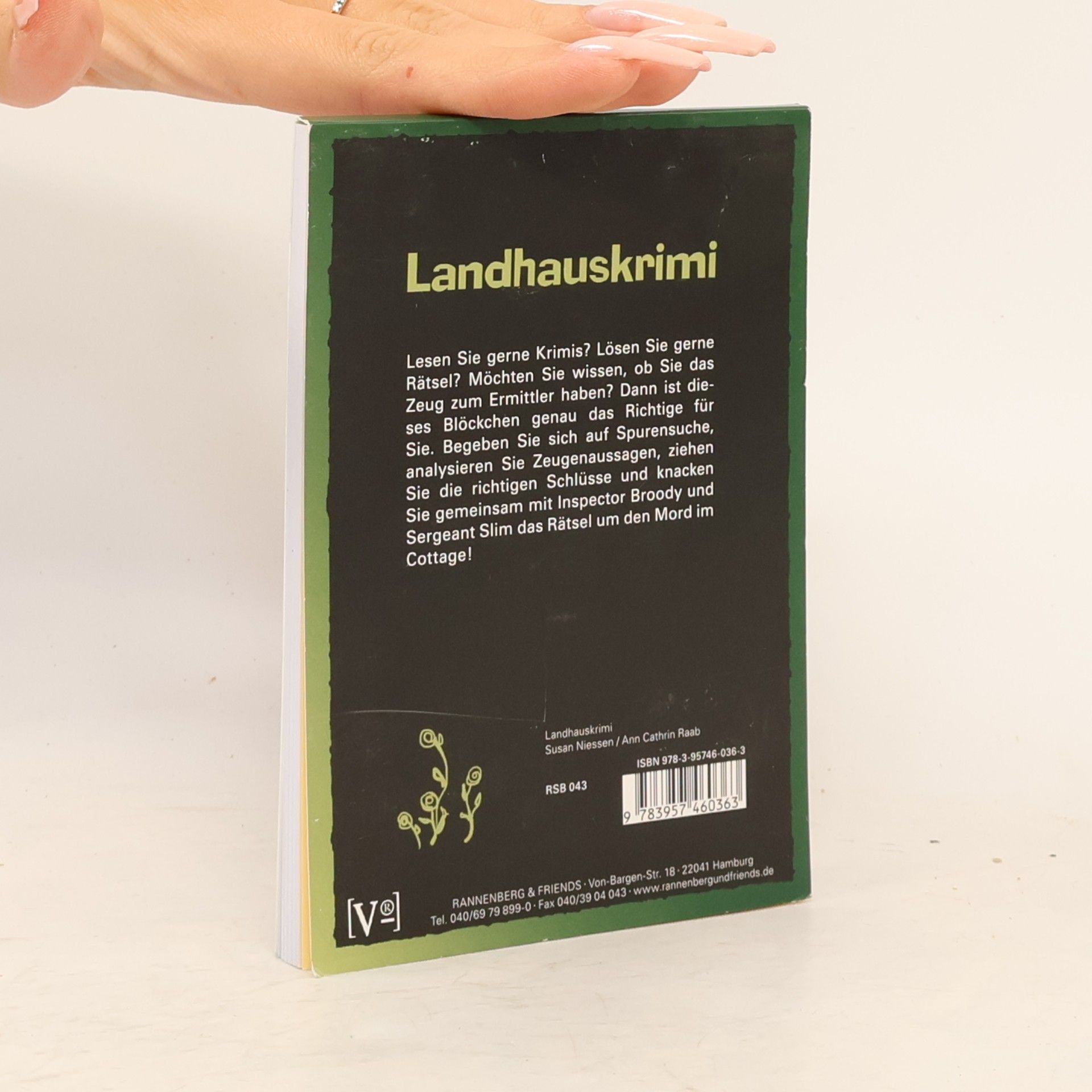 Ann Cathrin Raab Landhauskrimi. Zum Mitraten