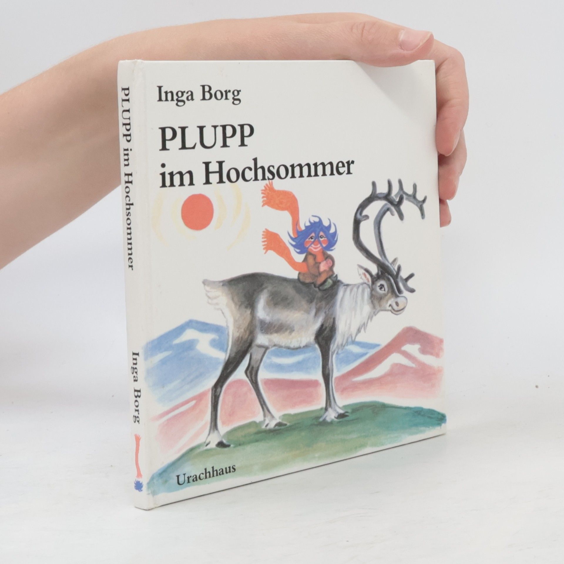 Inga Borg Plupp im Hochsommer