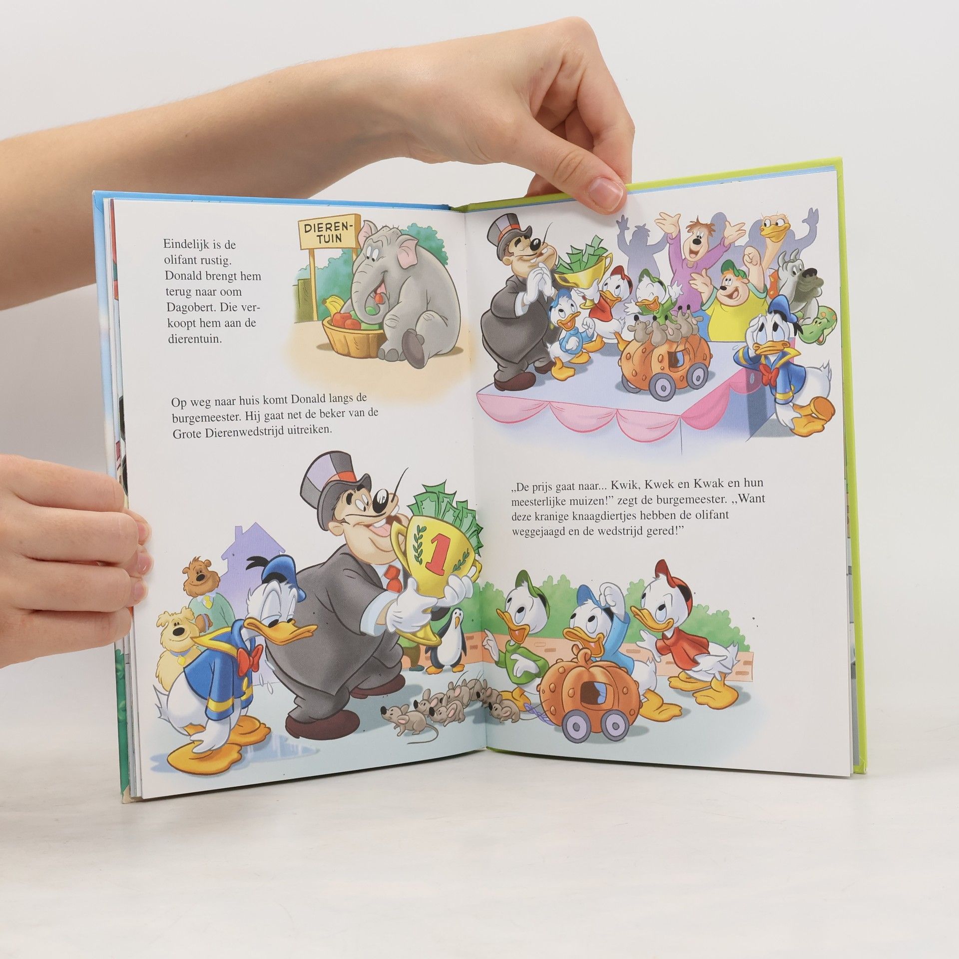 Walter Elias Disney Donald en de dierenwedstrijd