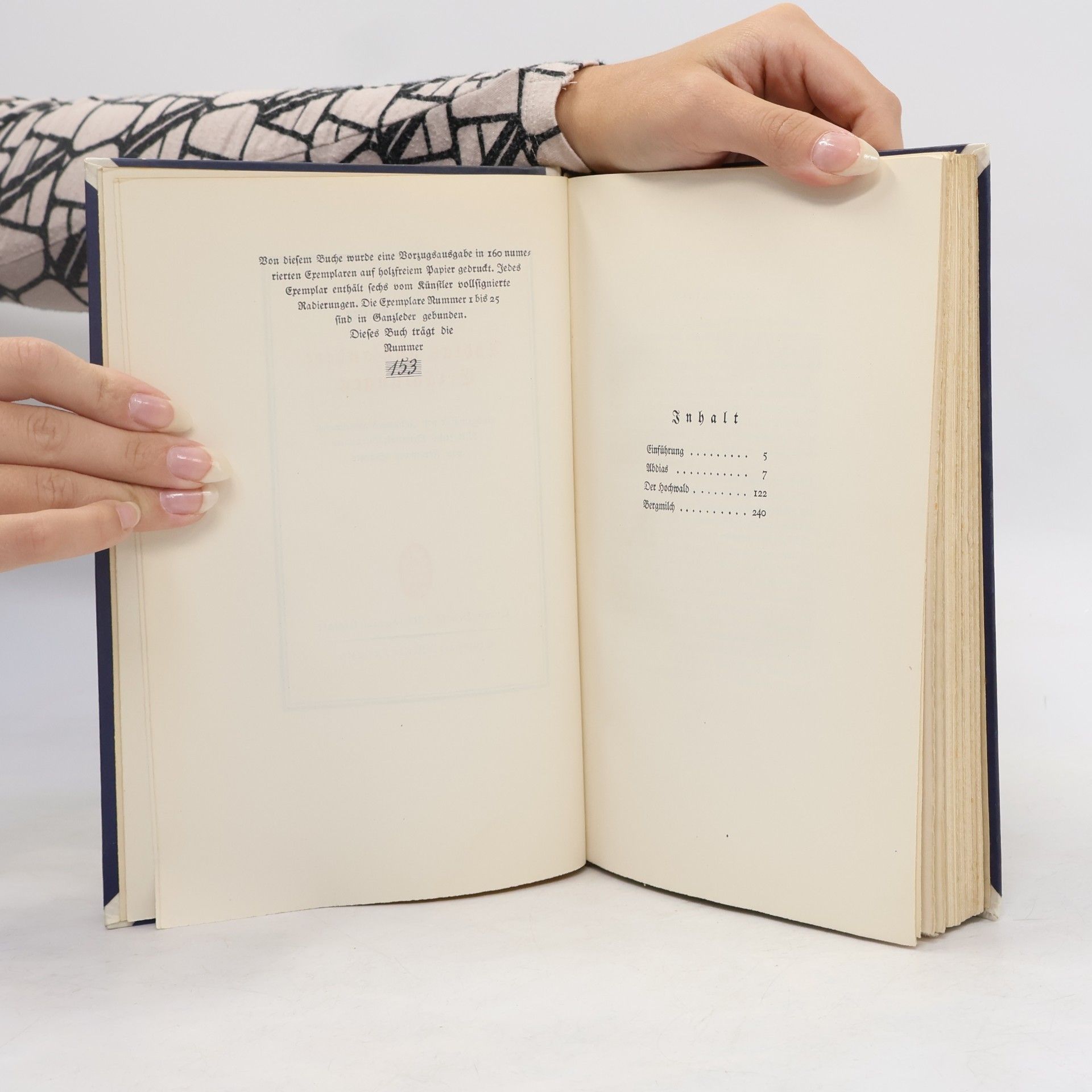 Adalbert Stifter Abdias und andere Erzählungen von Adalbert Stifter (Nummerierte Ausgabe)