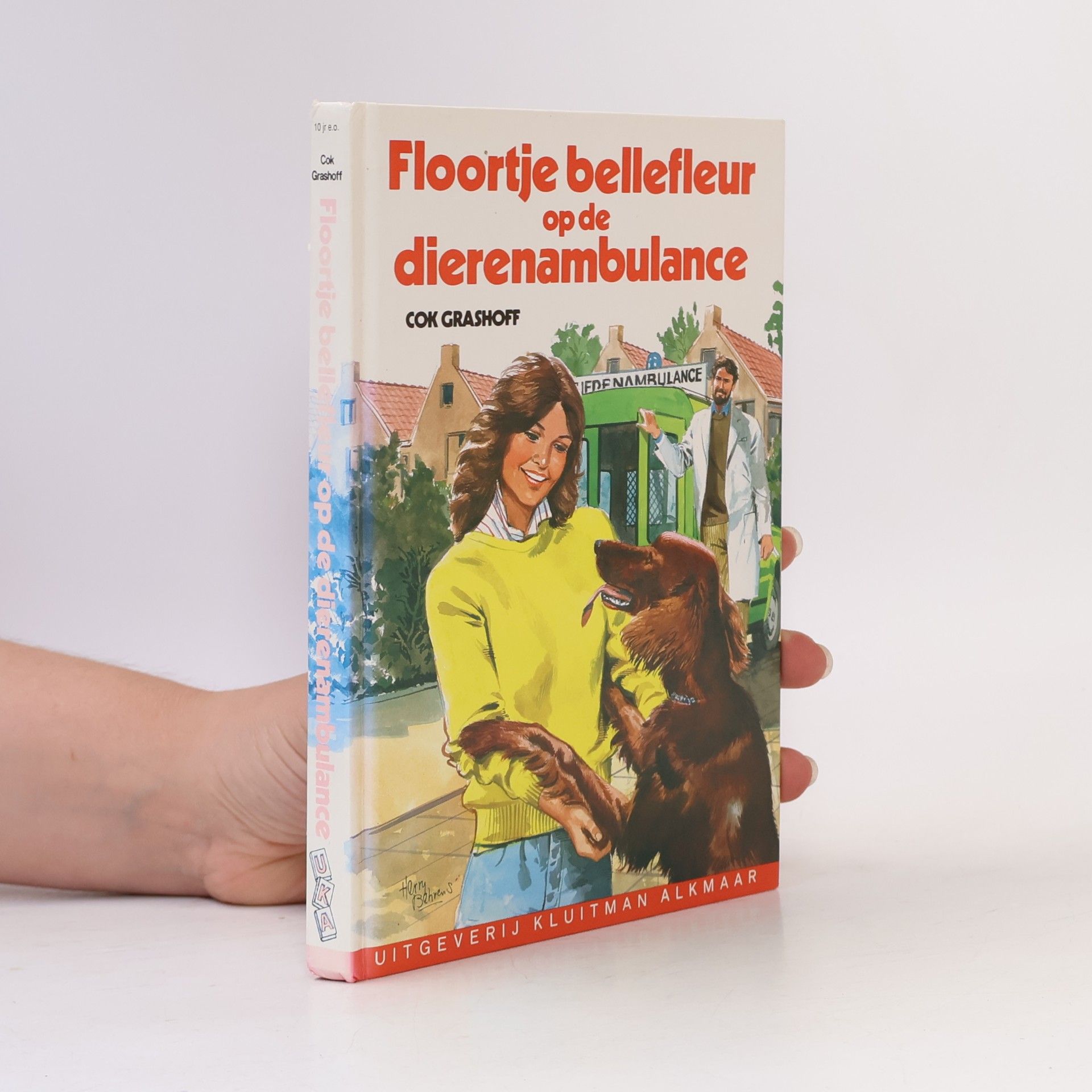 Cok Grashoff Floortje Bellefleur op de dierenambulance