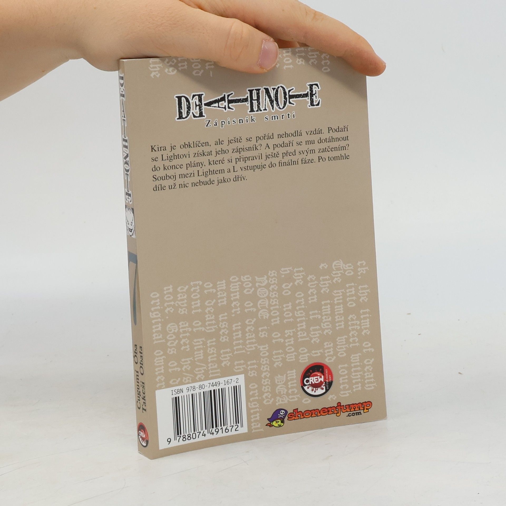 Cugumi Óba Death note. Zápisník smrti 7
