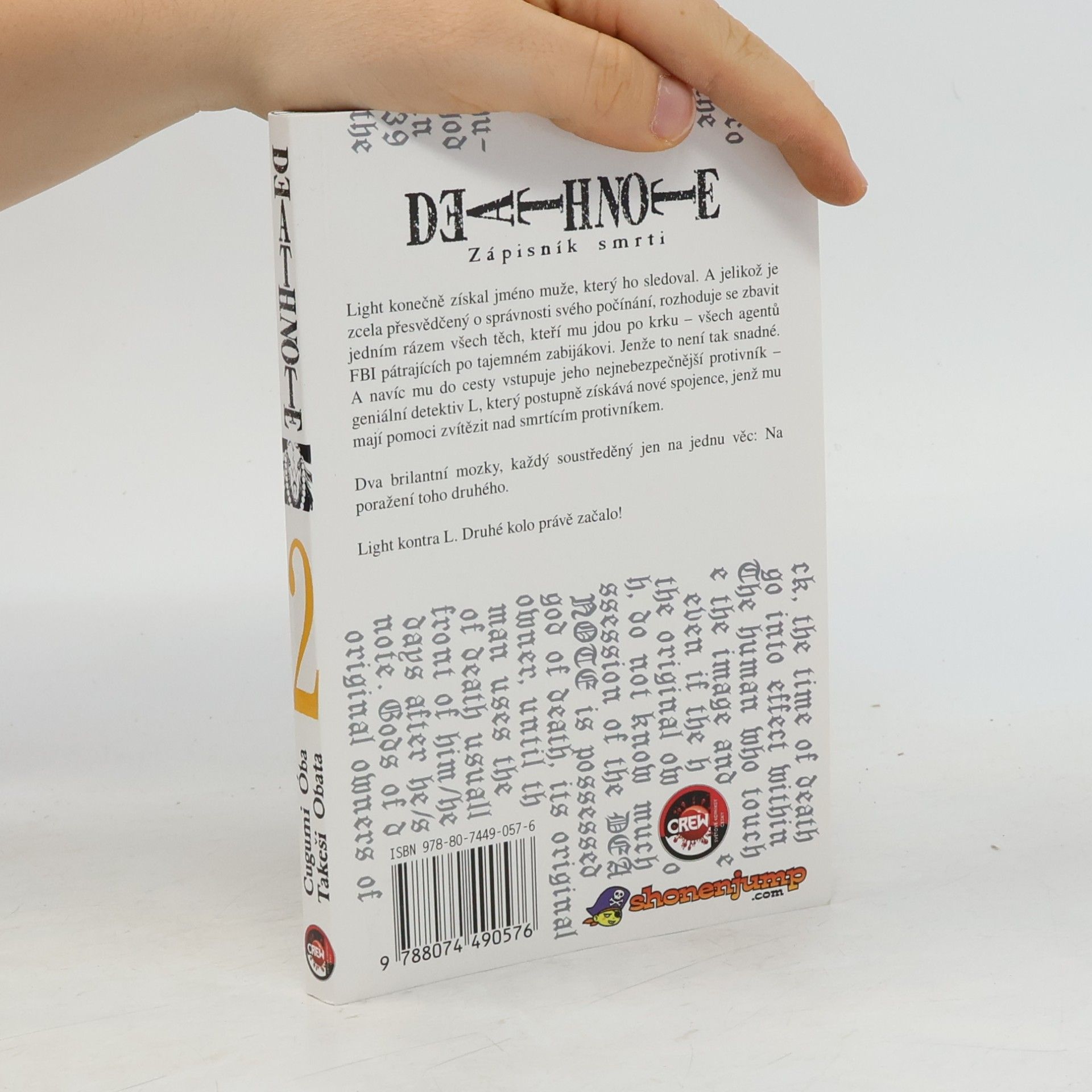 Takeshi Obata Death note. Zápisník smrti 2