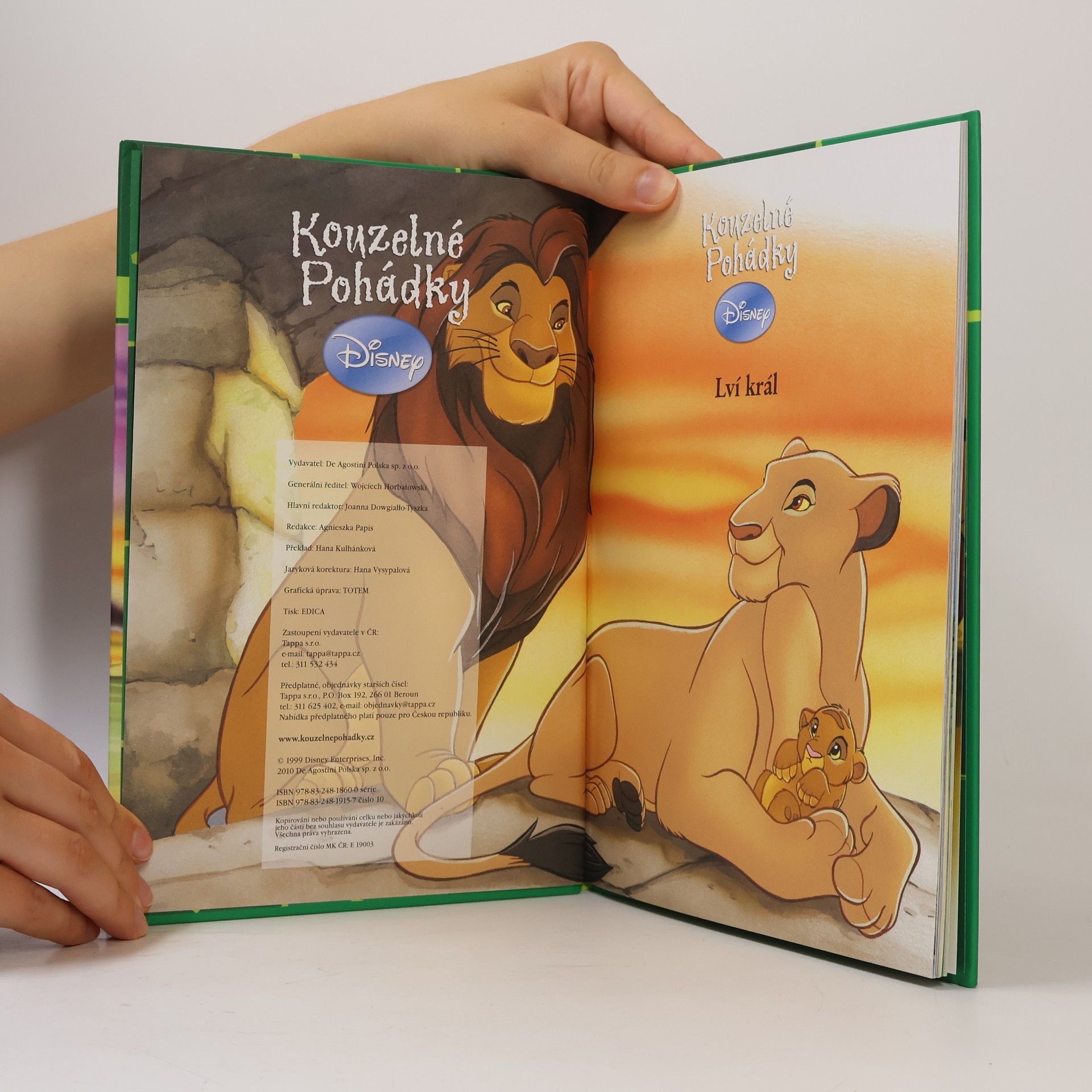 kolektiv Kouzelné pohádky 10. Lví král