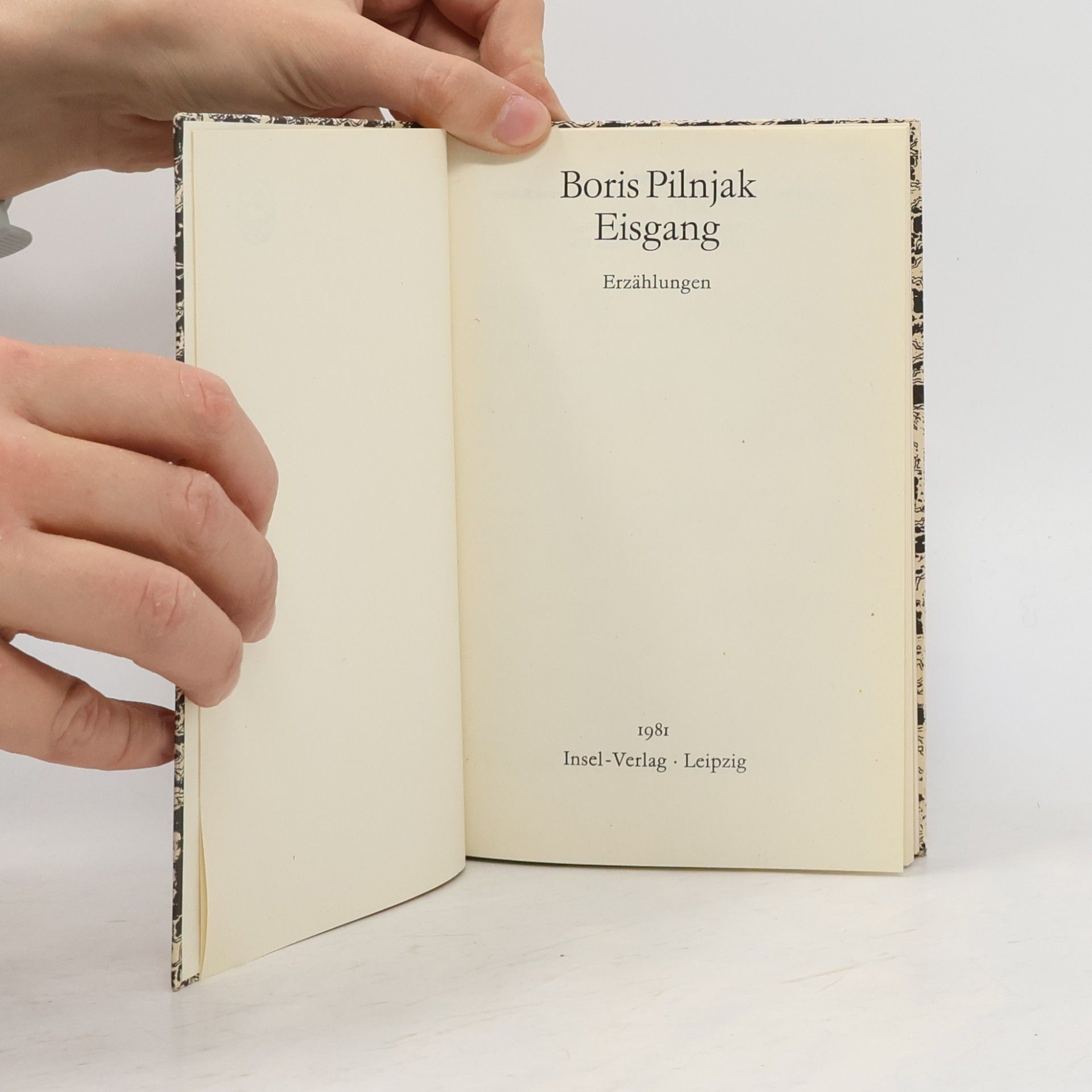 Boris Pilnjak Eisgang