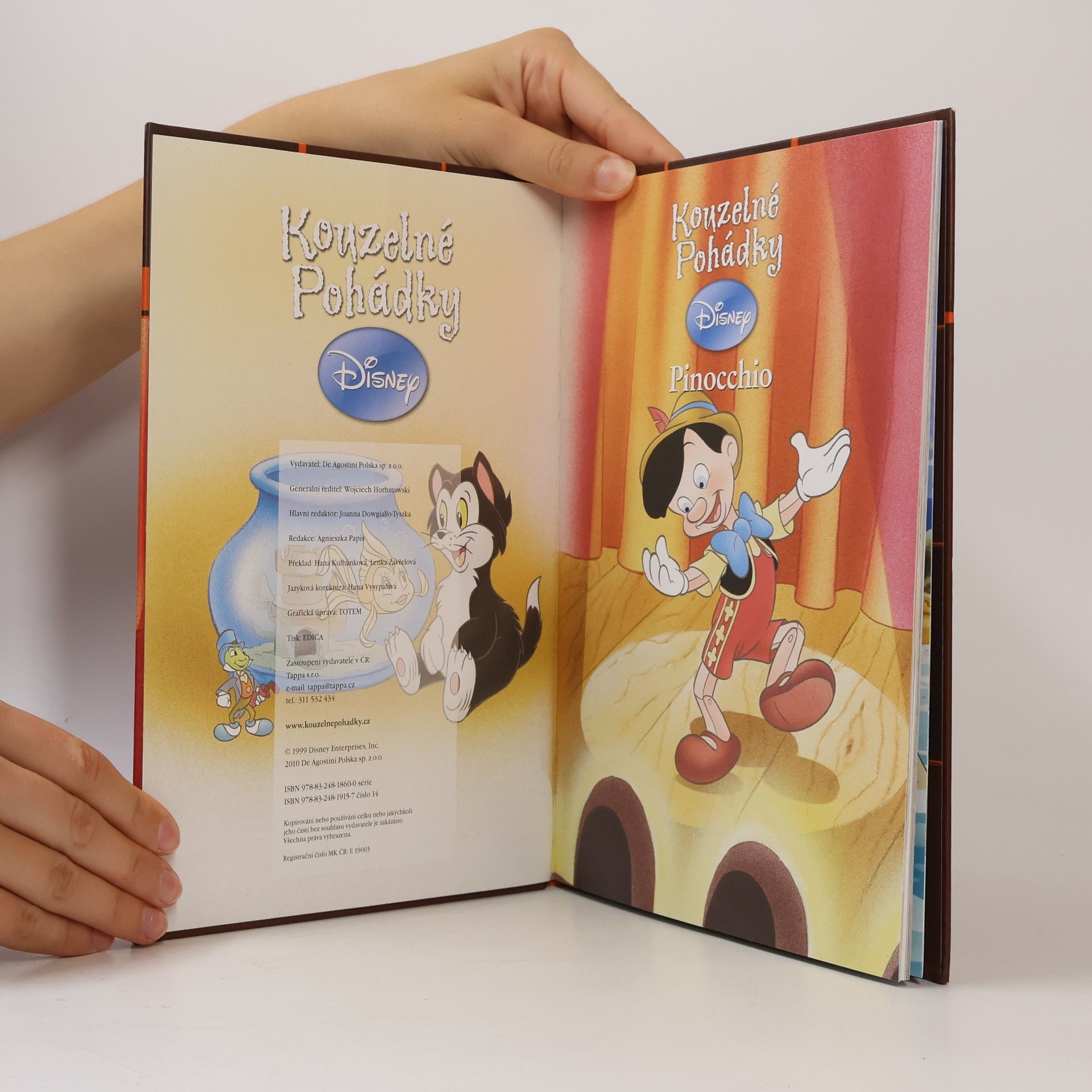 Hana Kulhánková Kouzelné pohádky 14. Pinocchio