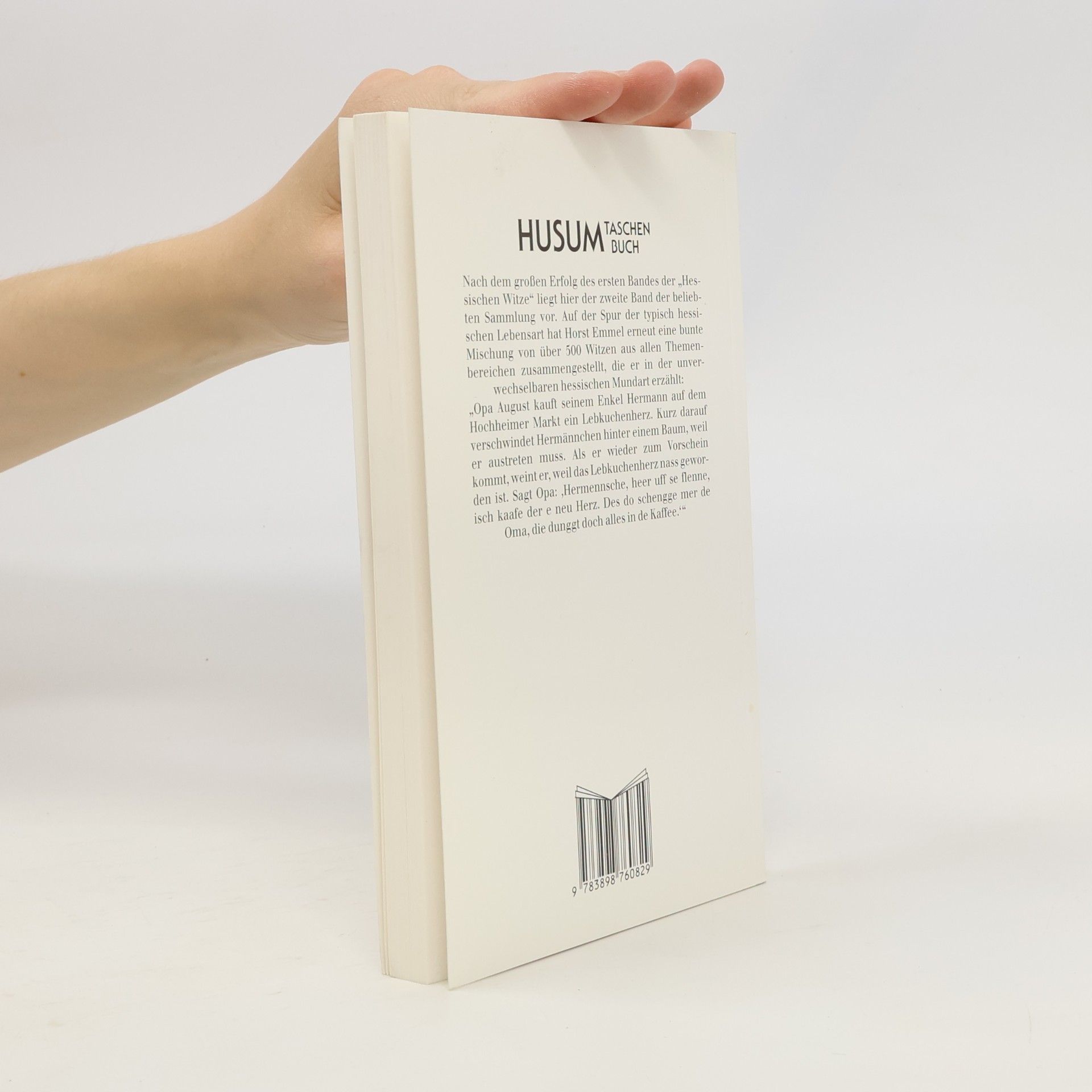Horst Emmel Neue hessische Witze: Nur fier Fordgeschriddene (Husum-Taschenbuch)