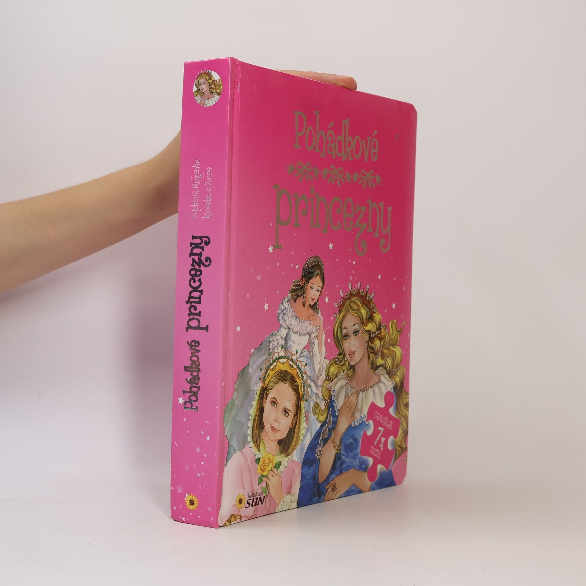 Auteurscollectief Pohádkové princezny - 7 puzzle s pohádkou