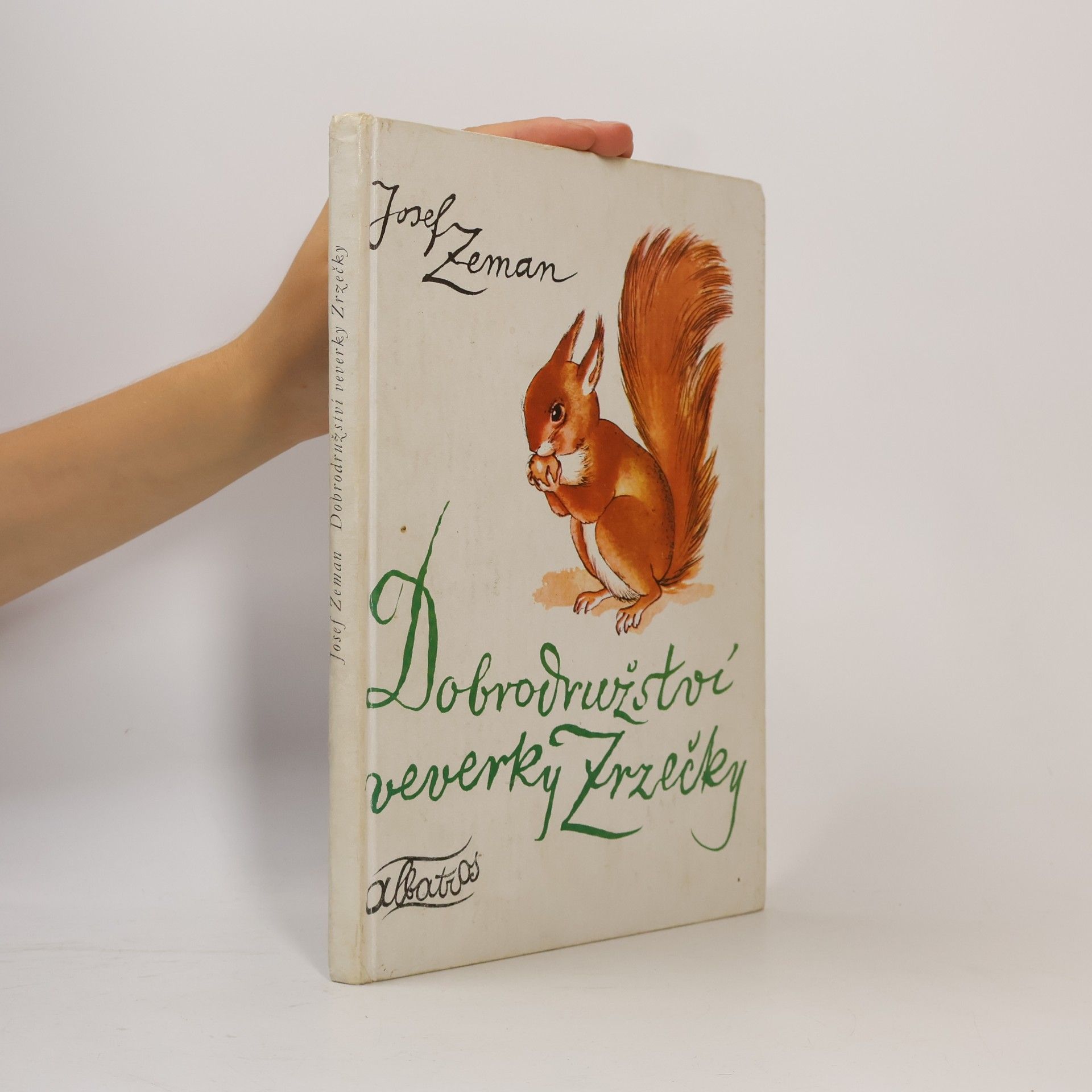 Josef Zeman Dobrodružství veverky Zrzečky