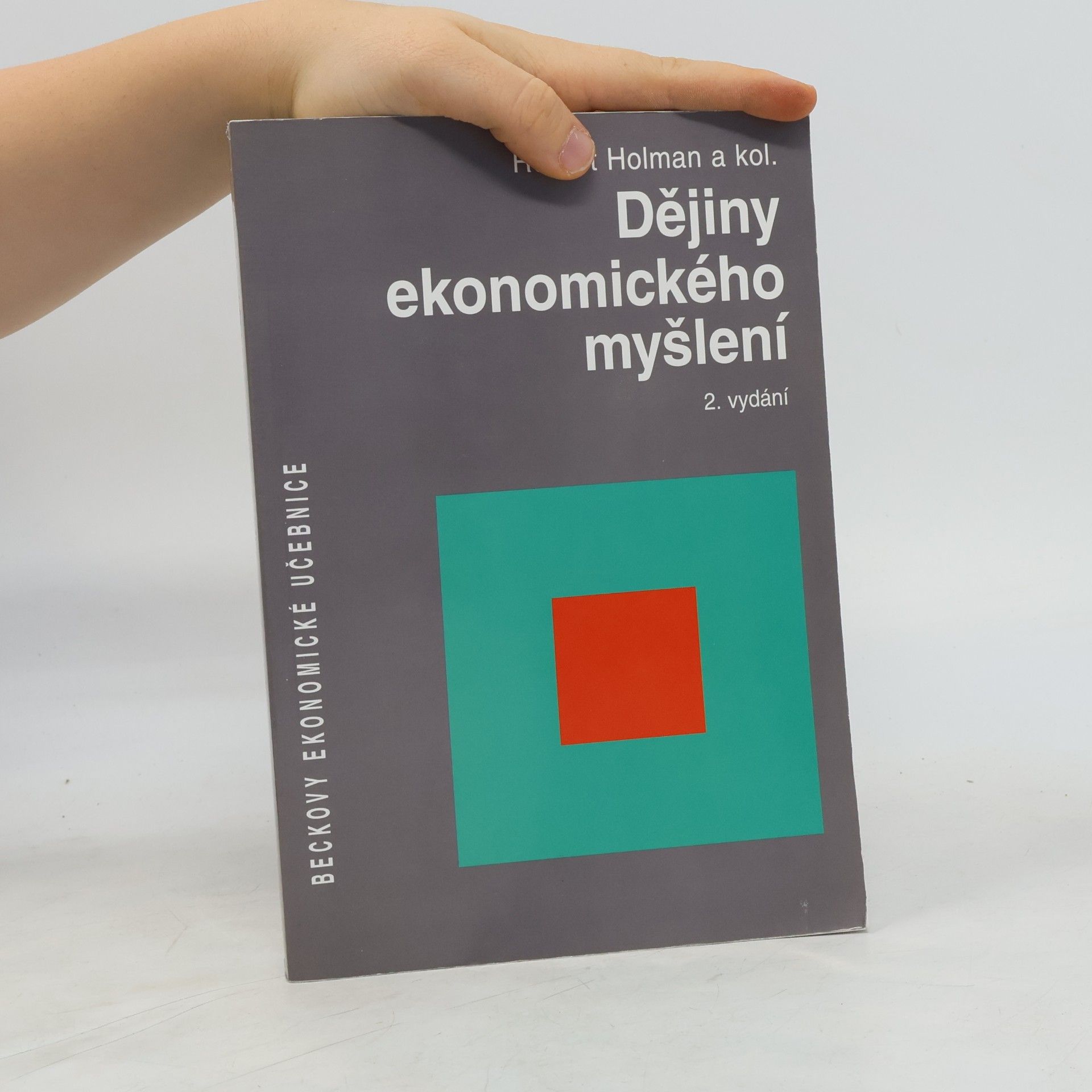 Robert Holman Dějiny ekonomického myšlení