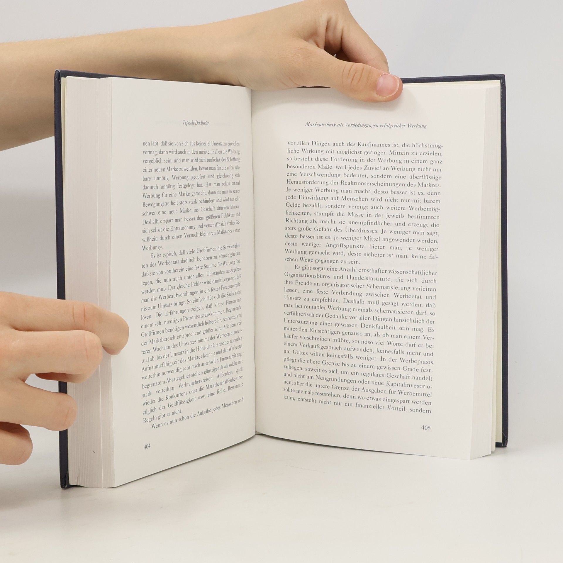 Hans Domizlaff Die Gewinnung des öffentlichen Vertrauens, ein Lehrbuch der Markentechnik und Typische Denkfehler der Reklamekritik, die Kunst erfolgreicher Werbung