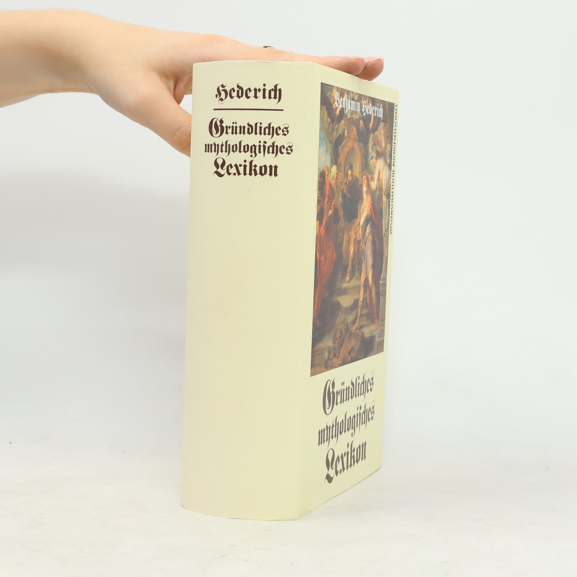 Benjamin Hederich Gründliches mythologisches Lexikon