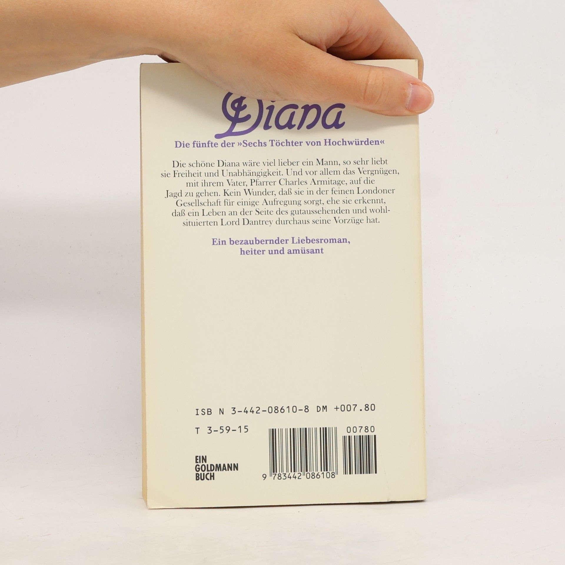 Marion Chesney Sechs Töchter von Hochwürden: Diana - Verwirrung des Herzens