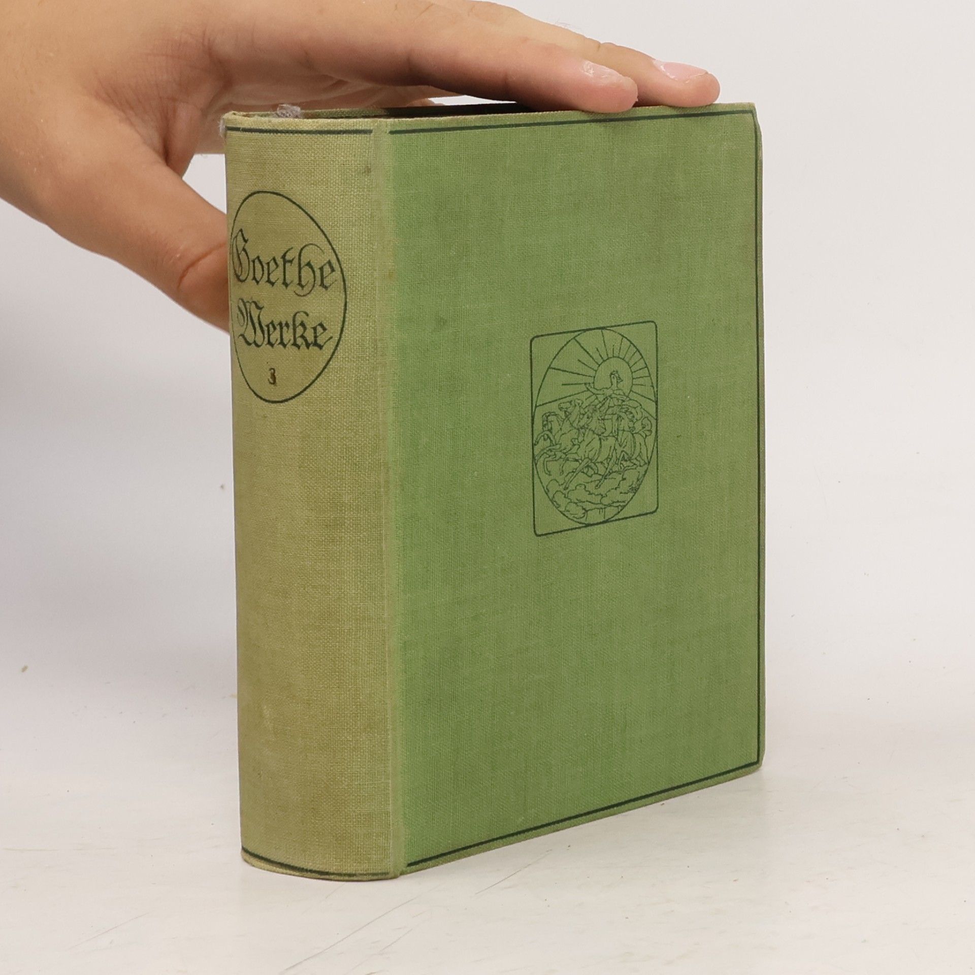 Johann Wolfgang von Goethe Goethes sämtliche Werke 3