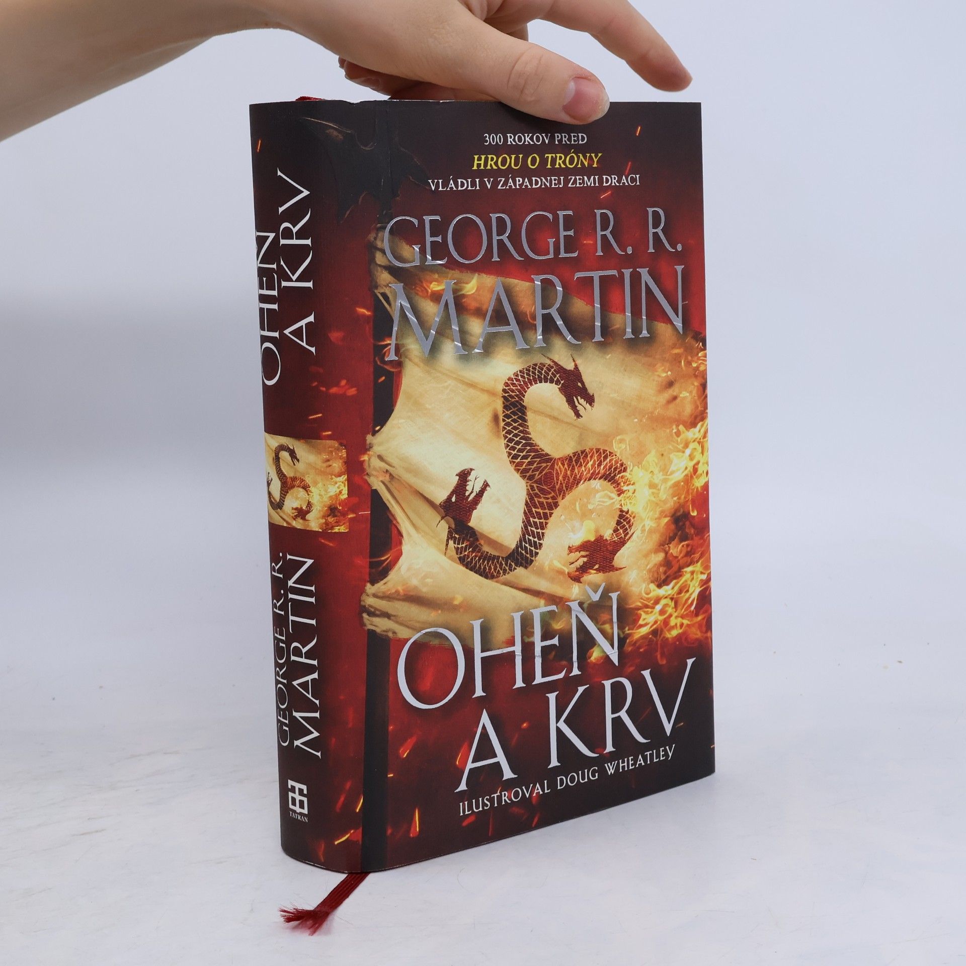 George R. R. Martin Oheň a krv