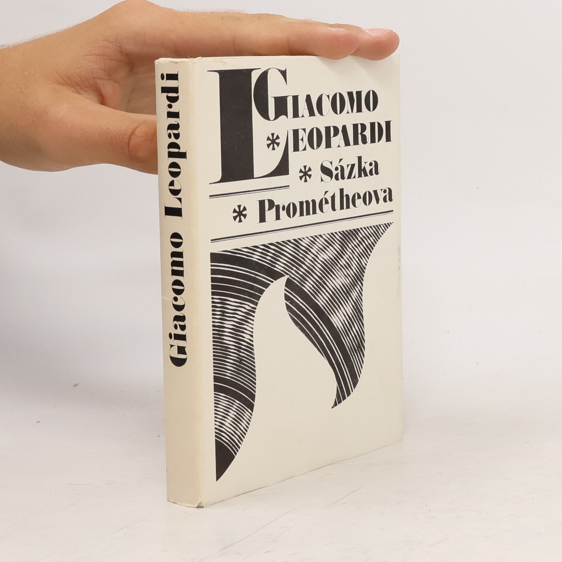 Giacomo Leopardi Sázka Prométheova