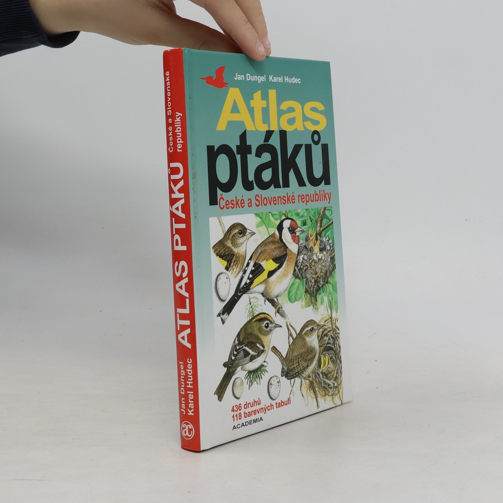 Karel Hudec Atlas ptáků České a Slovenské republiky