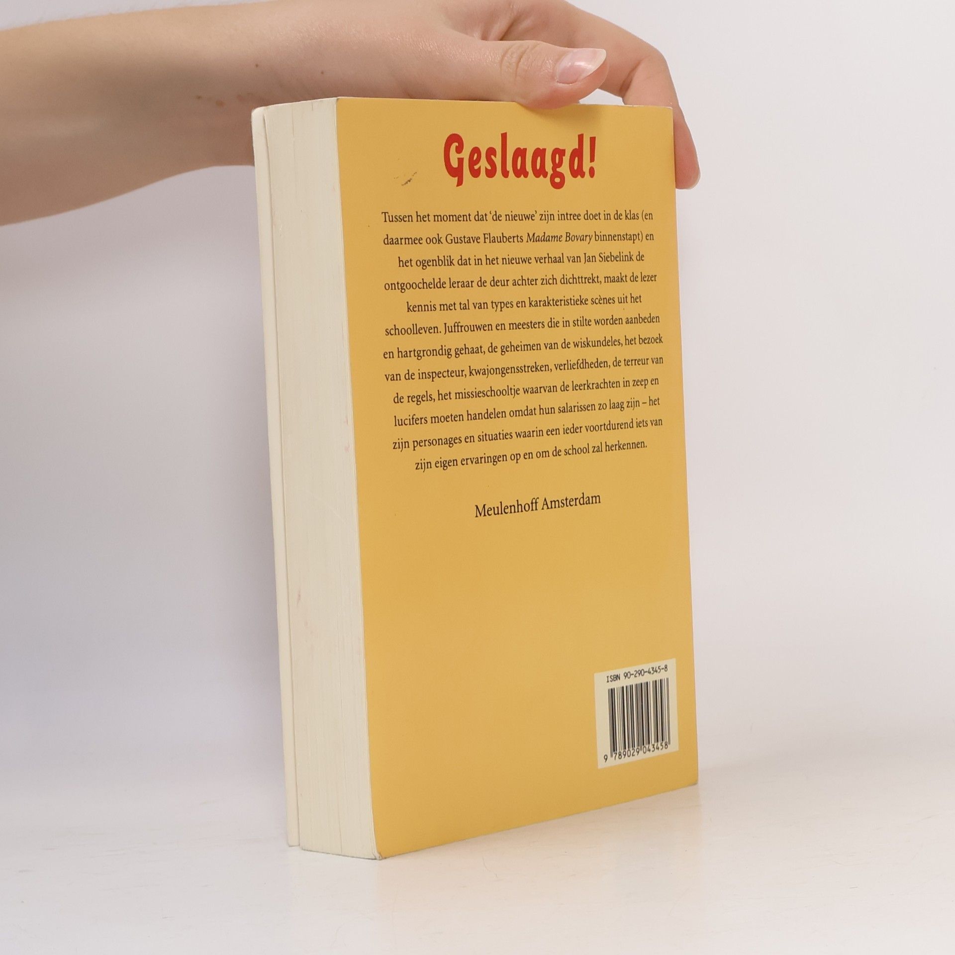 Gustave Flaubert Geslaagd!