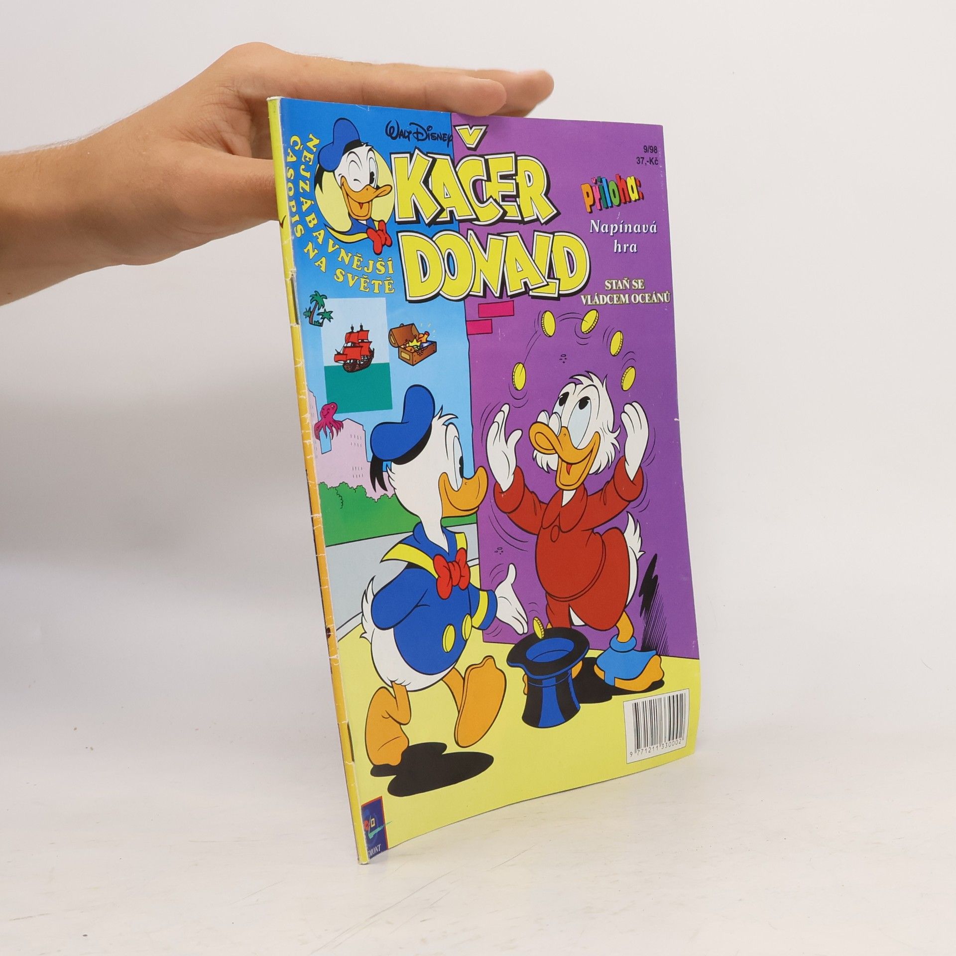 Walt Disney Kačer Donald 9/98