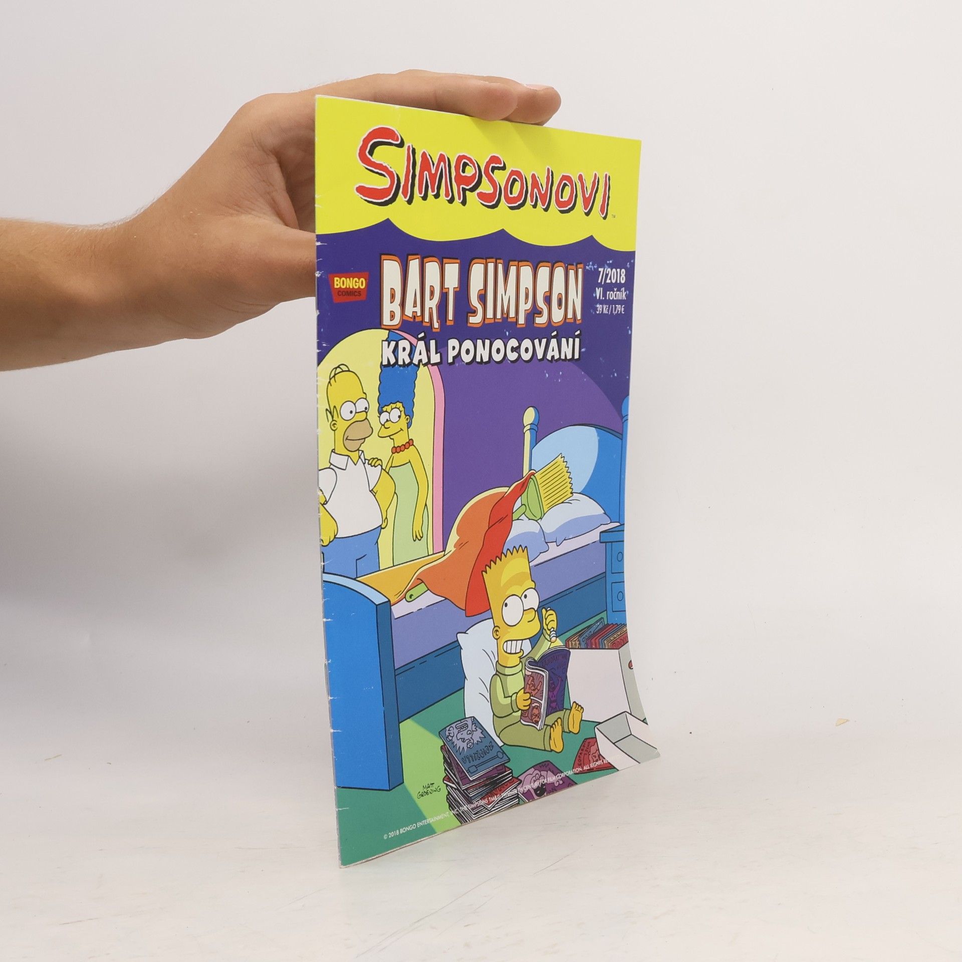 Simpsonovi. Bart Simpson 7/2018 - Král ponocování