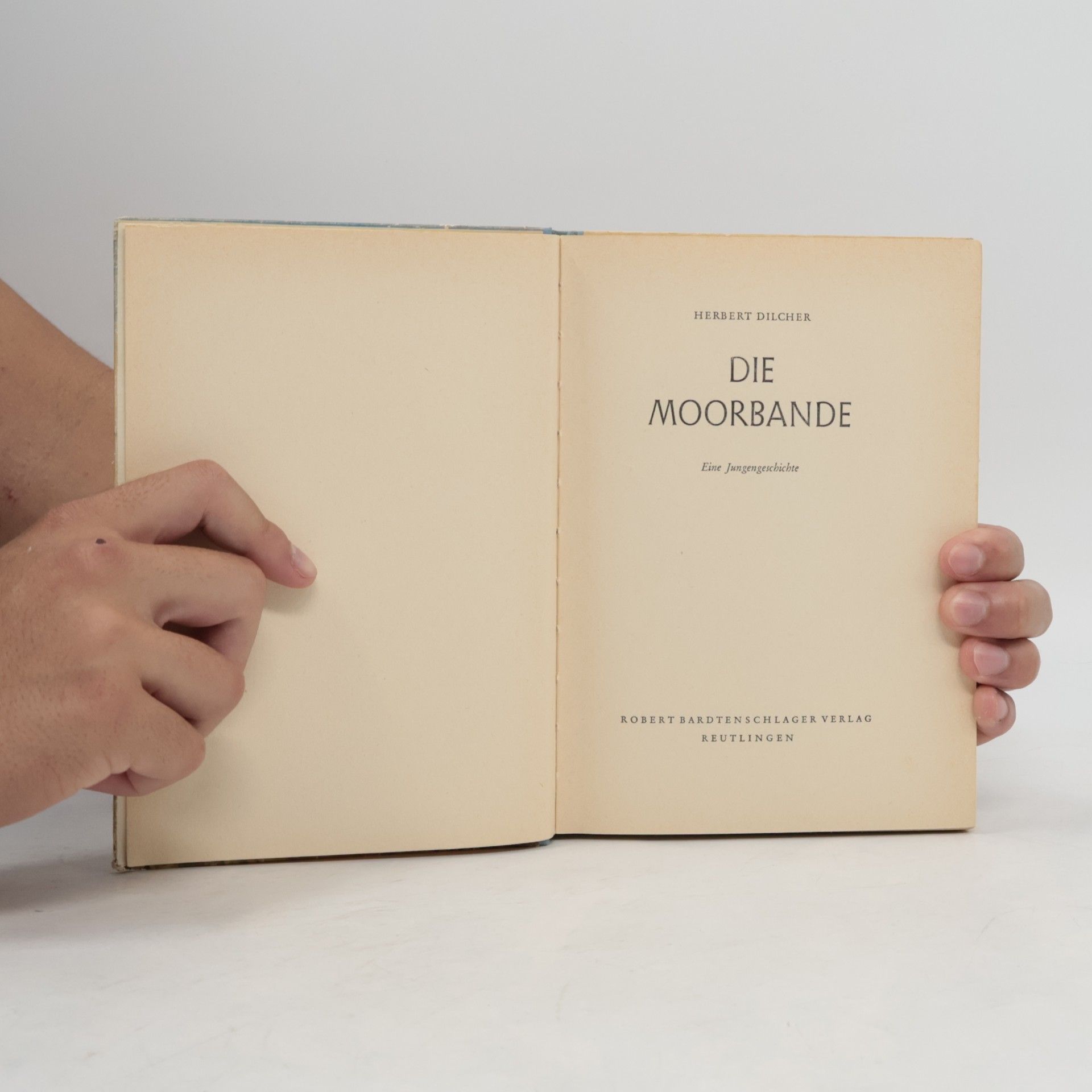 Herbert Dilcher Die Moorbande