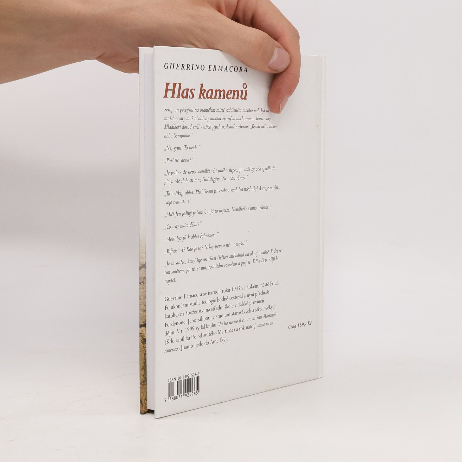 Guerrino Ermacora Hlas kamenů. Život abba Pafnucia