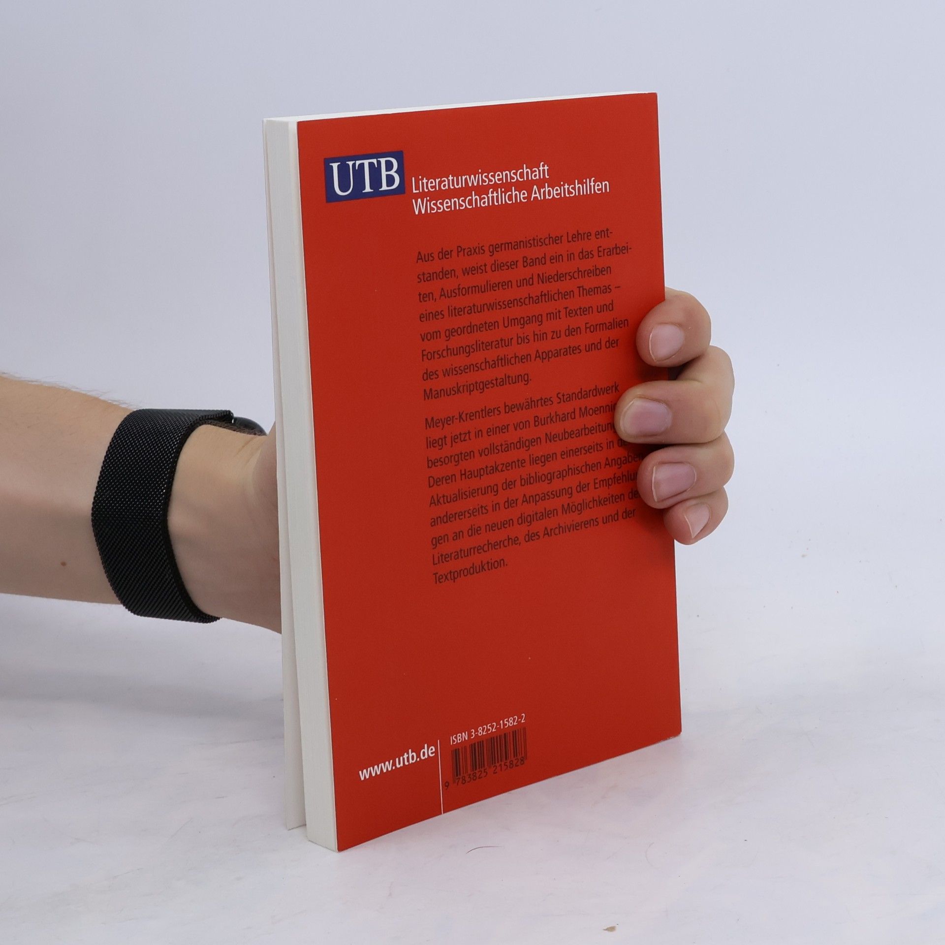 Burkhard Moennighoff Arbeitstechniken Literaturwissenschaft