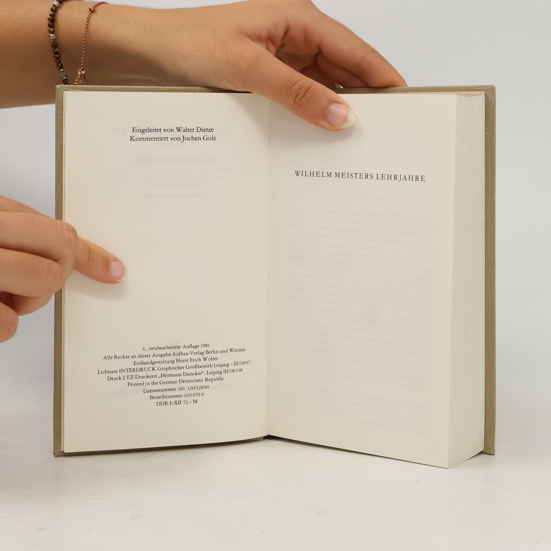 Johann Wolfgang von Goethe Goethes Werke 6
